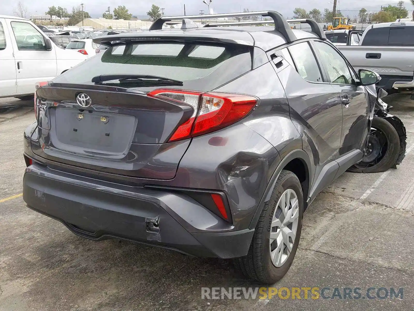 4 Photograph of a damaged car JTNKHMBX0K1019336 TOYOTA C-HR 2019