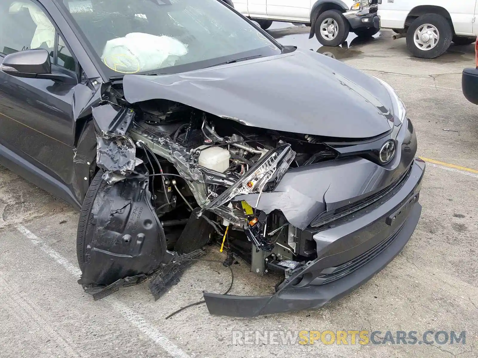 9 Photograph of a damaged car JTNKHMBX0K1019336 TOYOTA C-HR 2019