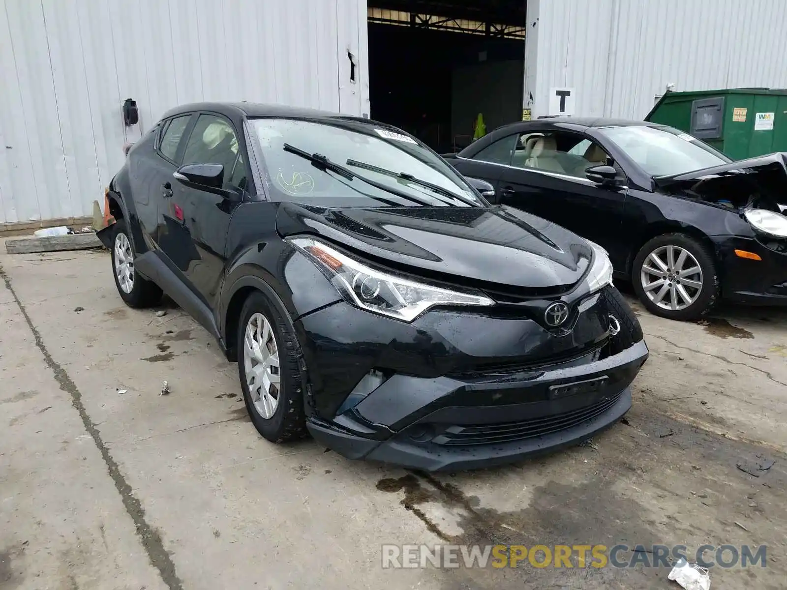 1 Photograph of a damaged car JTNKHMBX0K1019370 TOYOTA C-HR 2019