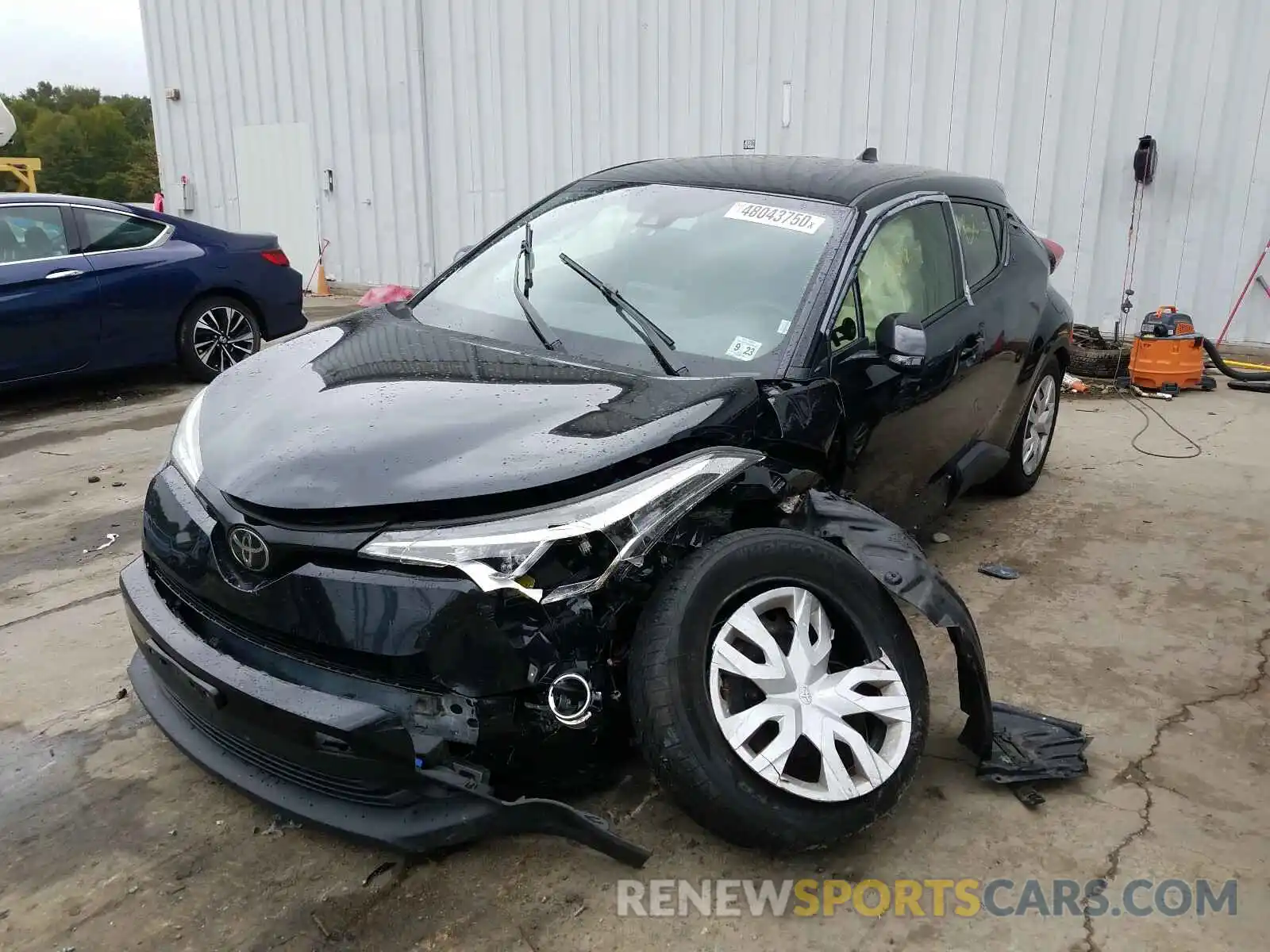 2 Photograph of a damaged car JTNKHMBX0K1019370 TOYOTA C-HR 2019