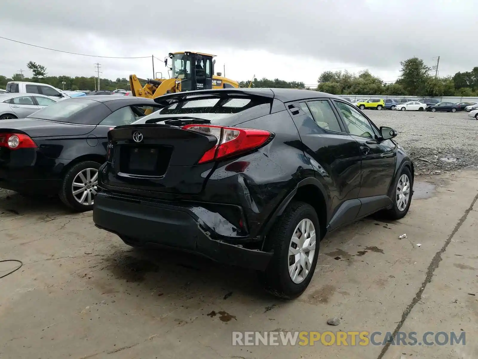 4 Photograph of a damaged car JTNKHMBX0K1019370 TOYOTA C-HR 2019