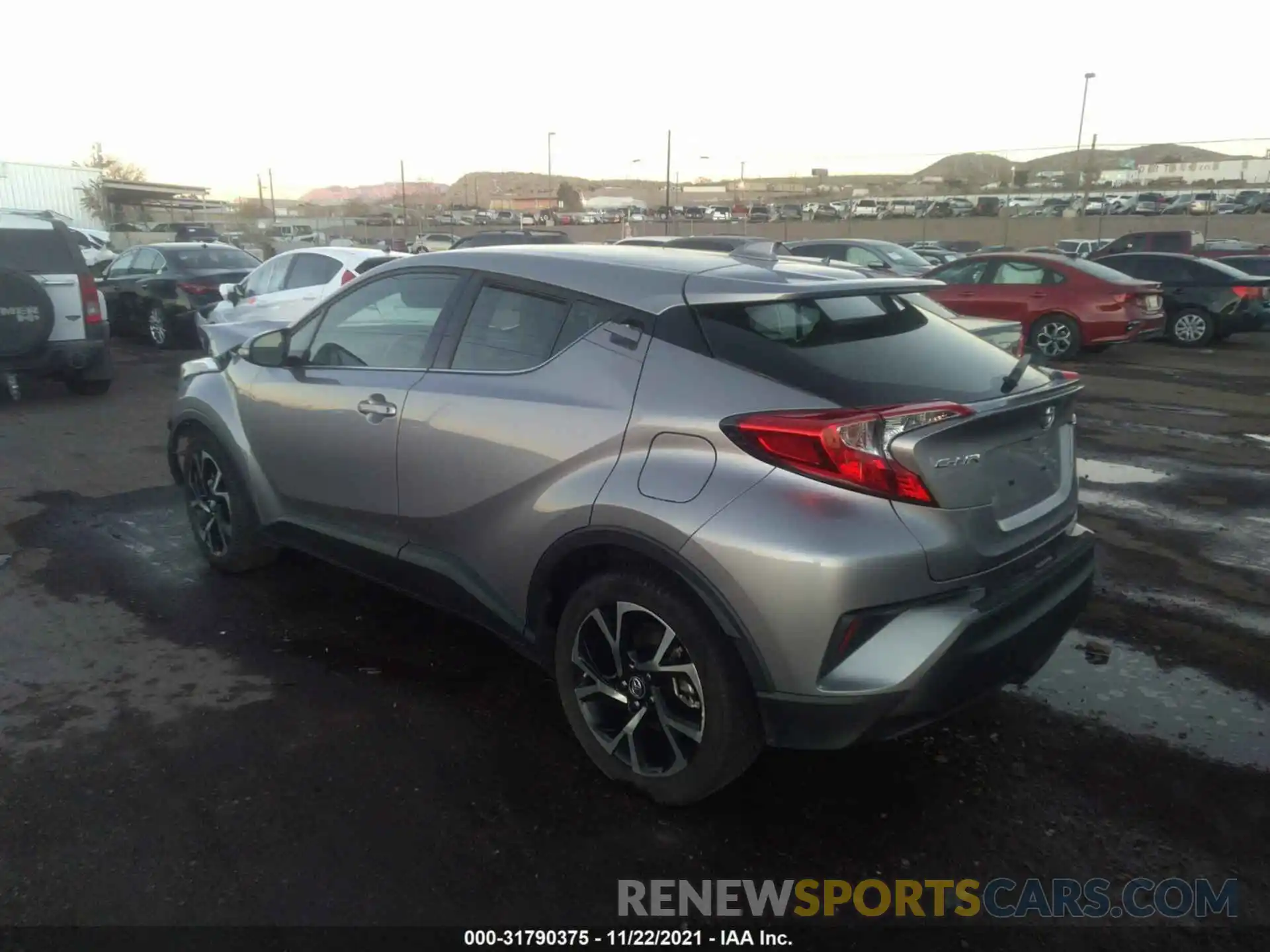 3 Photograph of a damaged car JTNKHMBX0K1020177 TOYOTA C-HR 2019