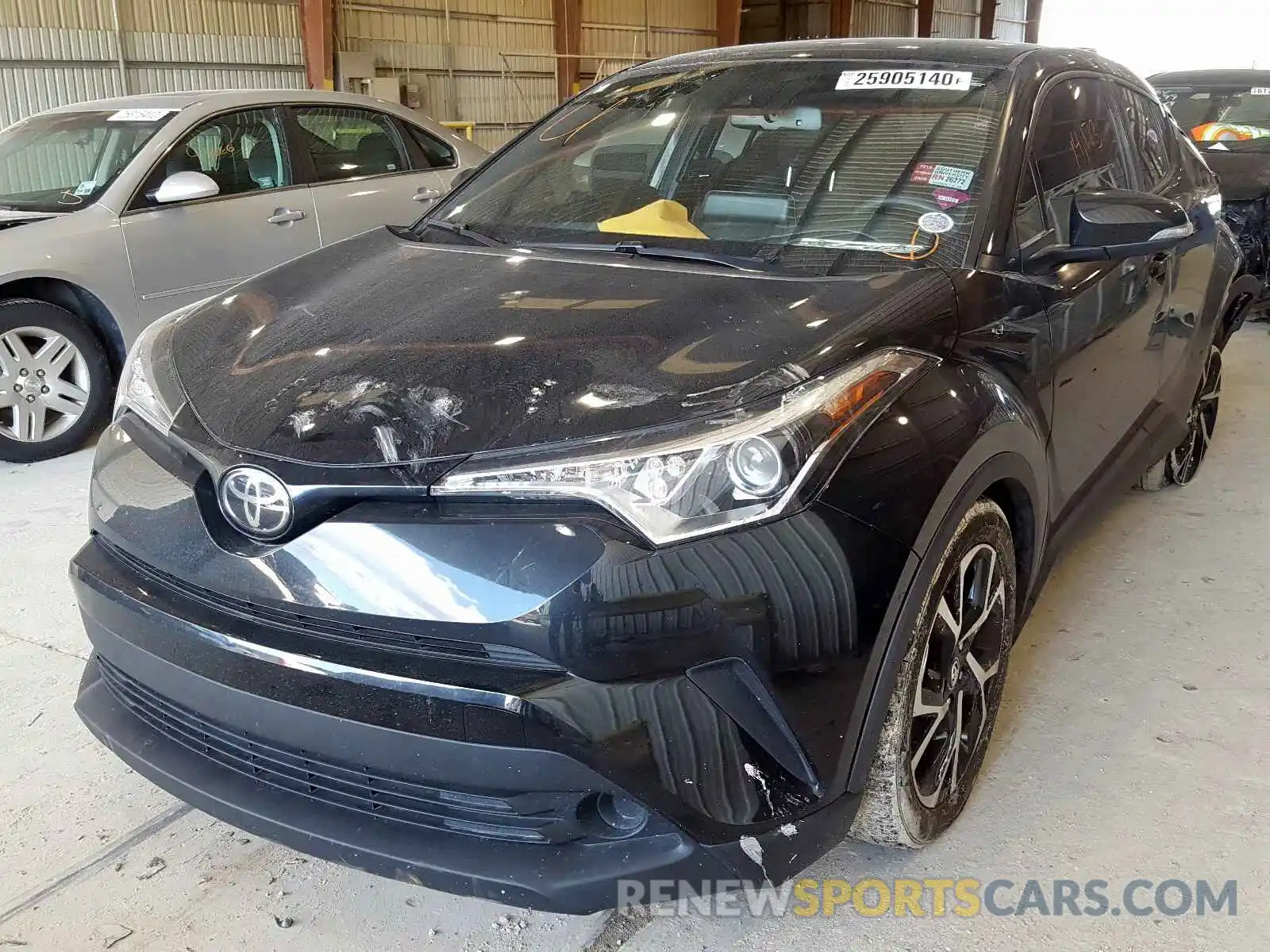 2 Photograph of a damaged car JTNKHMBX0K1020924 TOYOTA C-HR 2019