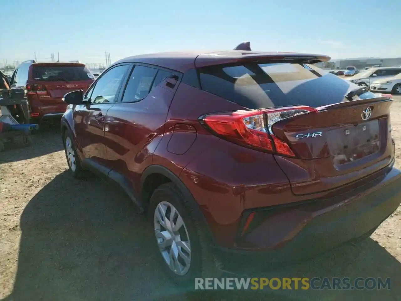 3 Photograph of a damaged car JTNKHMBX0K1022009 TOYOTA C-HR 2019