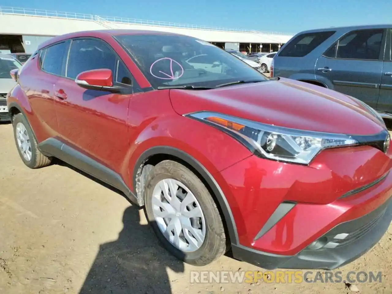 9 Photograph of a damaged car JTNKHMBX0K1022009 TOYOTA C-HR 2019