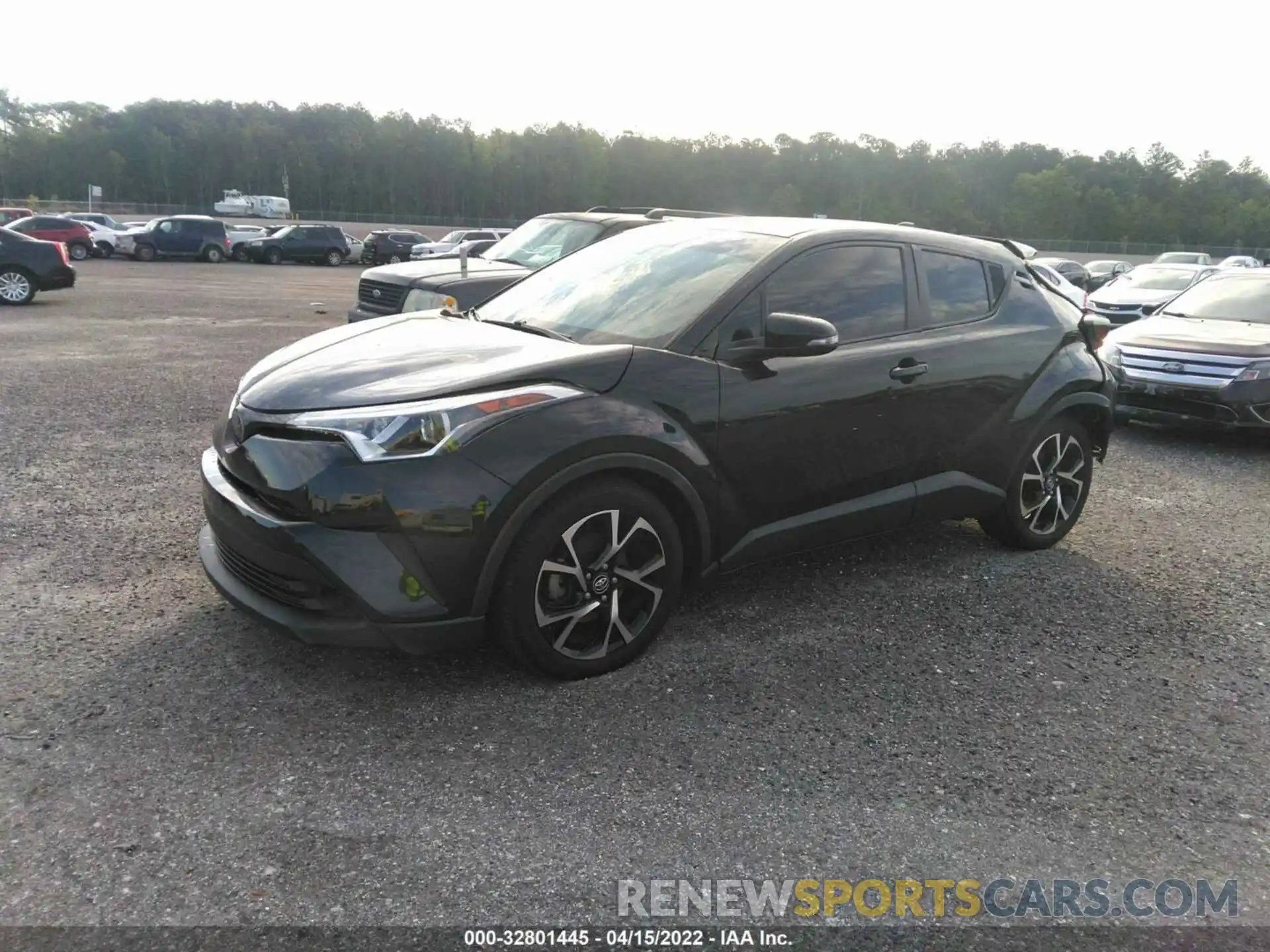 2 Photograph of a damaged car JTNKHMBX0K1022074 TOYOTA C-HR 2019