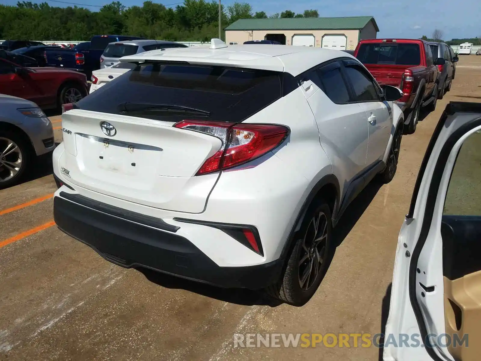 4 Photograph of a damaged car JTNKHMBX0K1022401 TOYOTA C-HR 2019