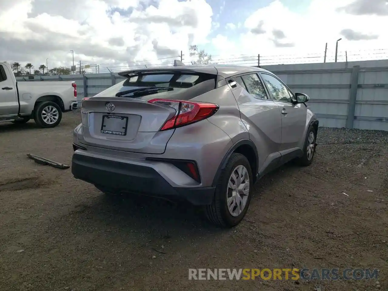 4 Photograph of a damaged car JTNKHMBX0K1022432 TOYOTA C-HR 2019