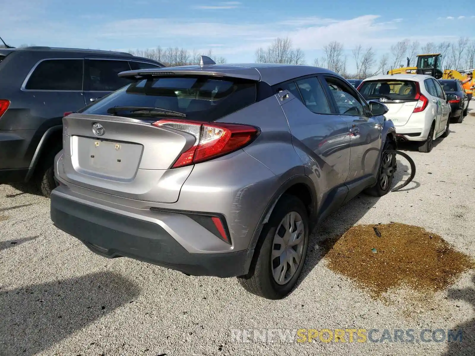 4 Photograph of a damaged car JTNKHMBX0K1023581 TOYOTA C-HR 2019