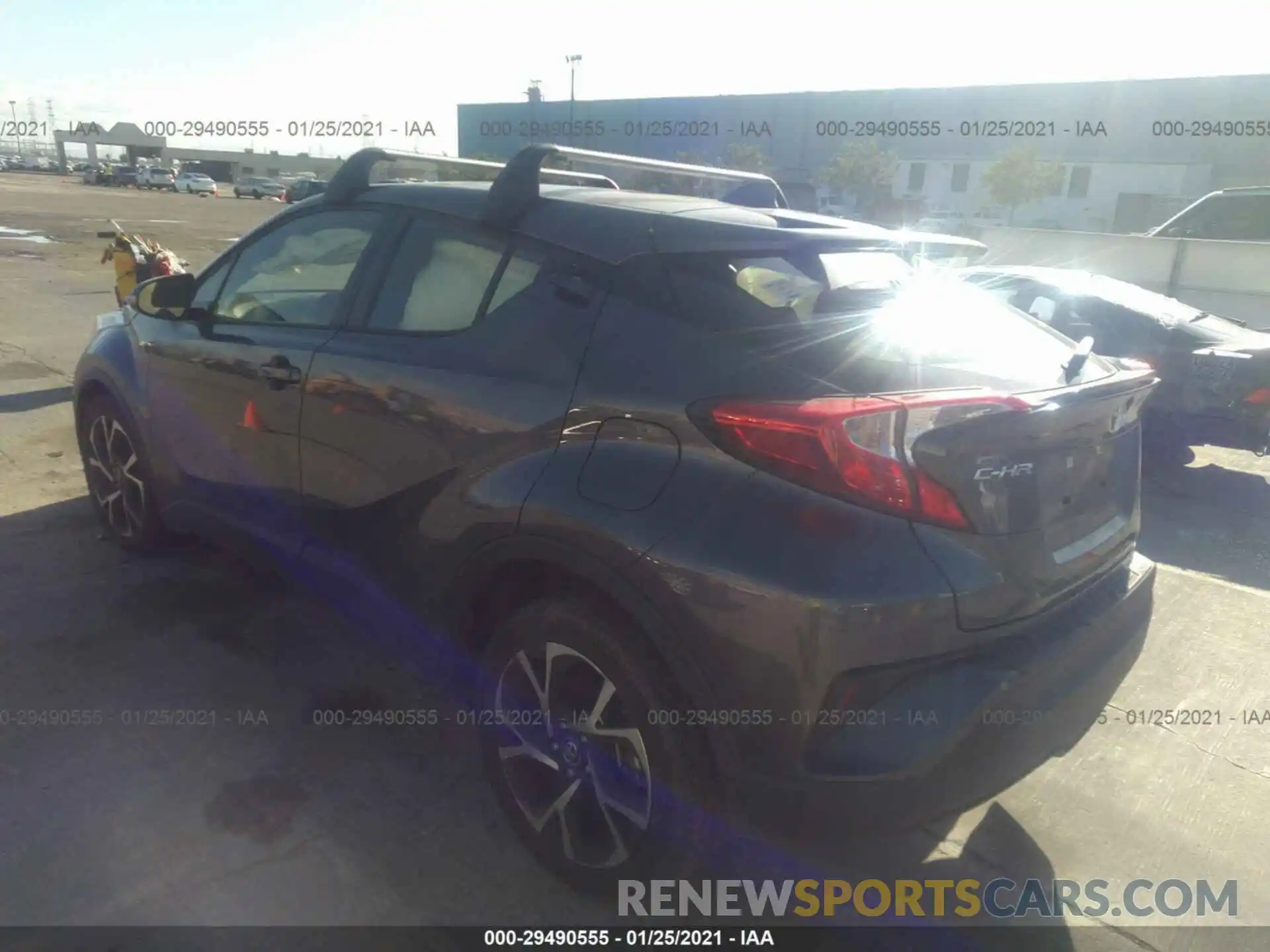 3 Photograph of a damaged car JTNKHMBX0K1024049 TOYOTA C-HR 2019