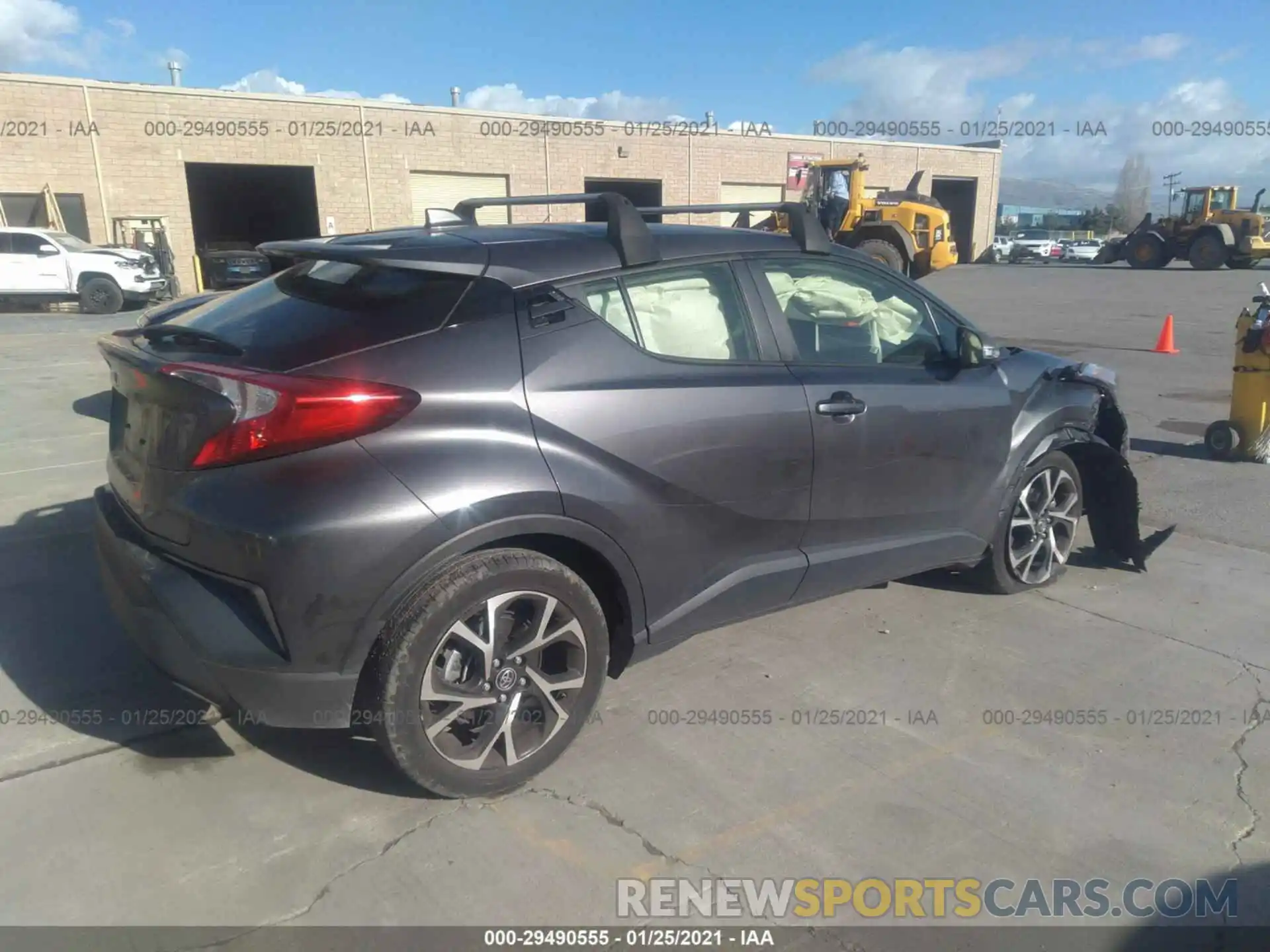 4 Photograph of a damaged car JTNKHMBX0K1024049 TOYOTA C-HR 2019