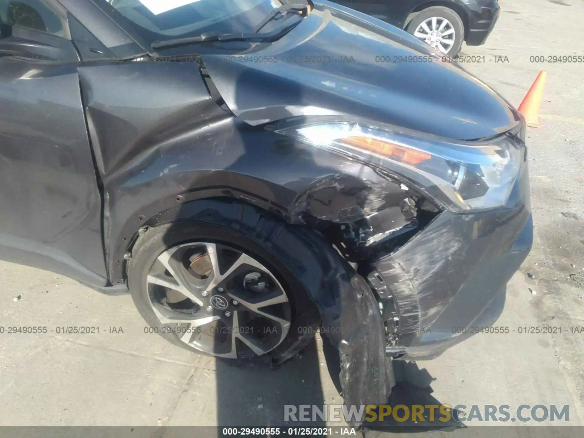 6 Photograph of a damaged car JTNKHMBX0K1024049 TOYOTA C-HR 2019