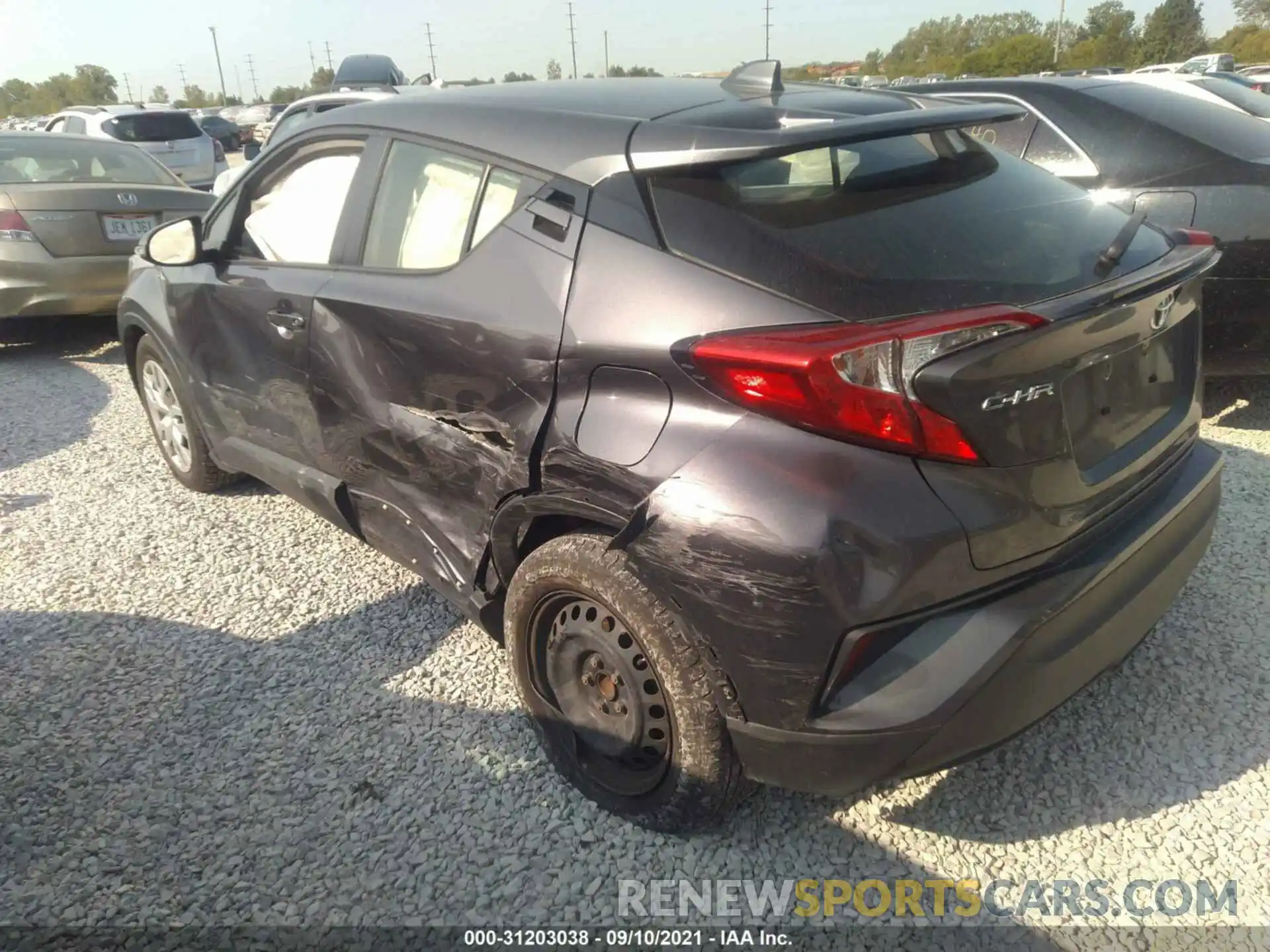 3 Photograph of a damaged car JTNKHMBX0K1024066 TOYOTA C-HR 2019