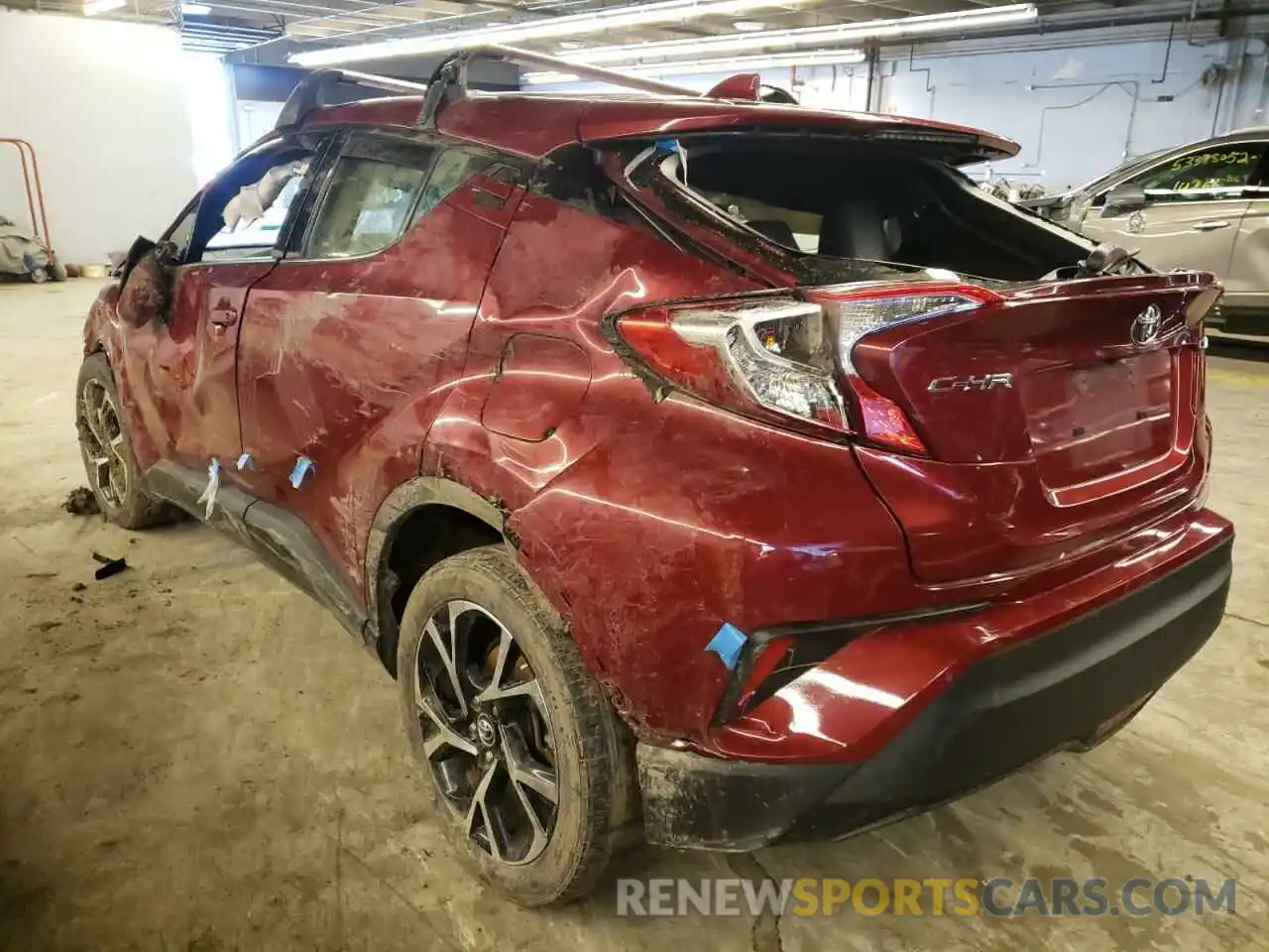 3 Photograph of a damaged car JTNKHMBX0K1024164 TOYOTA C-HR 2019