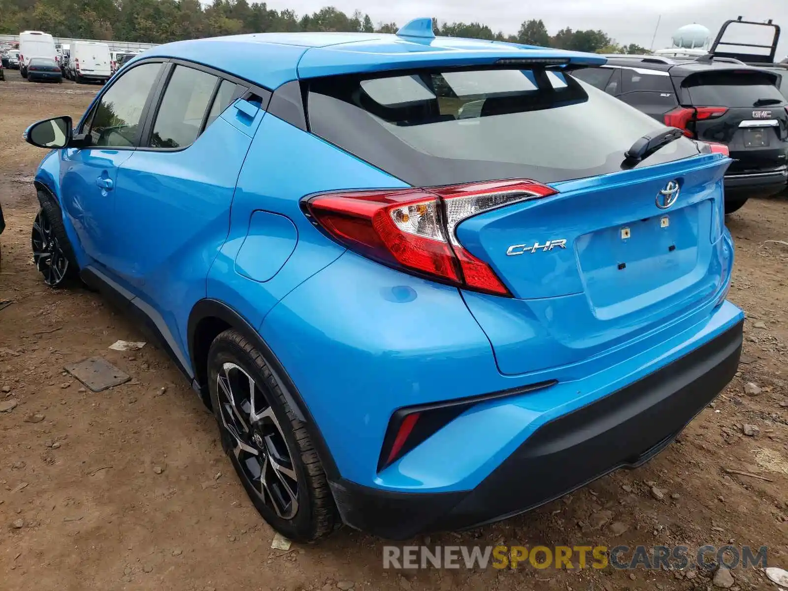 3 Photograph of a damaged car JTNKHMBX0K1026836 TOYOTA C-HR 2019