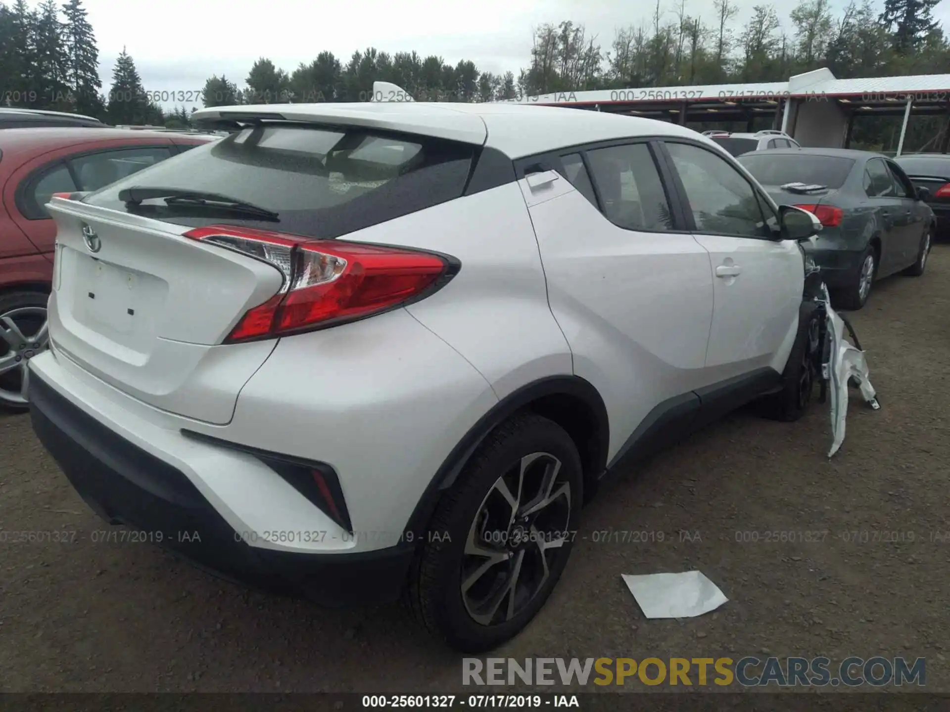 4 Photograph of a damaged car JTNKHMBX0K1026965 TOYOTA C-HR 2019