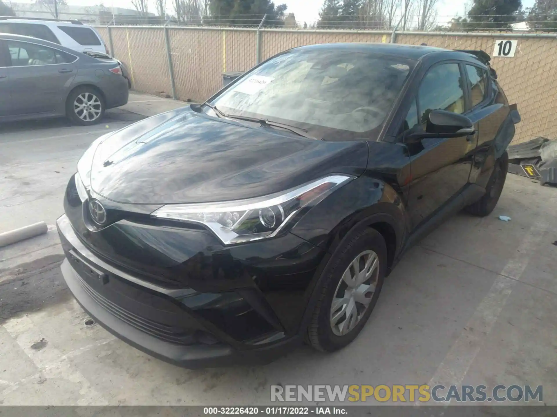 2 Photograph of a damaged car JTNKHMBX0K1028036 TOYOTA C-HR 2019