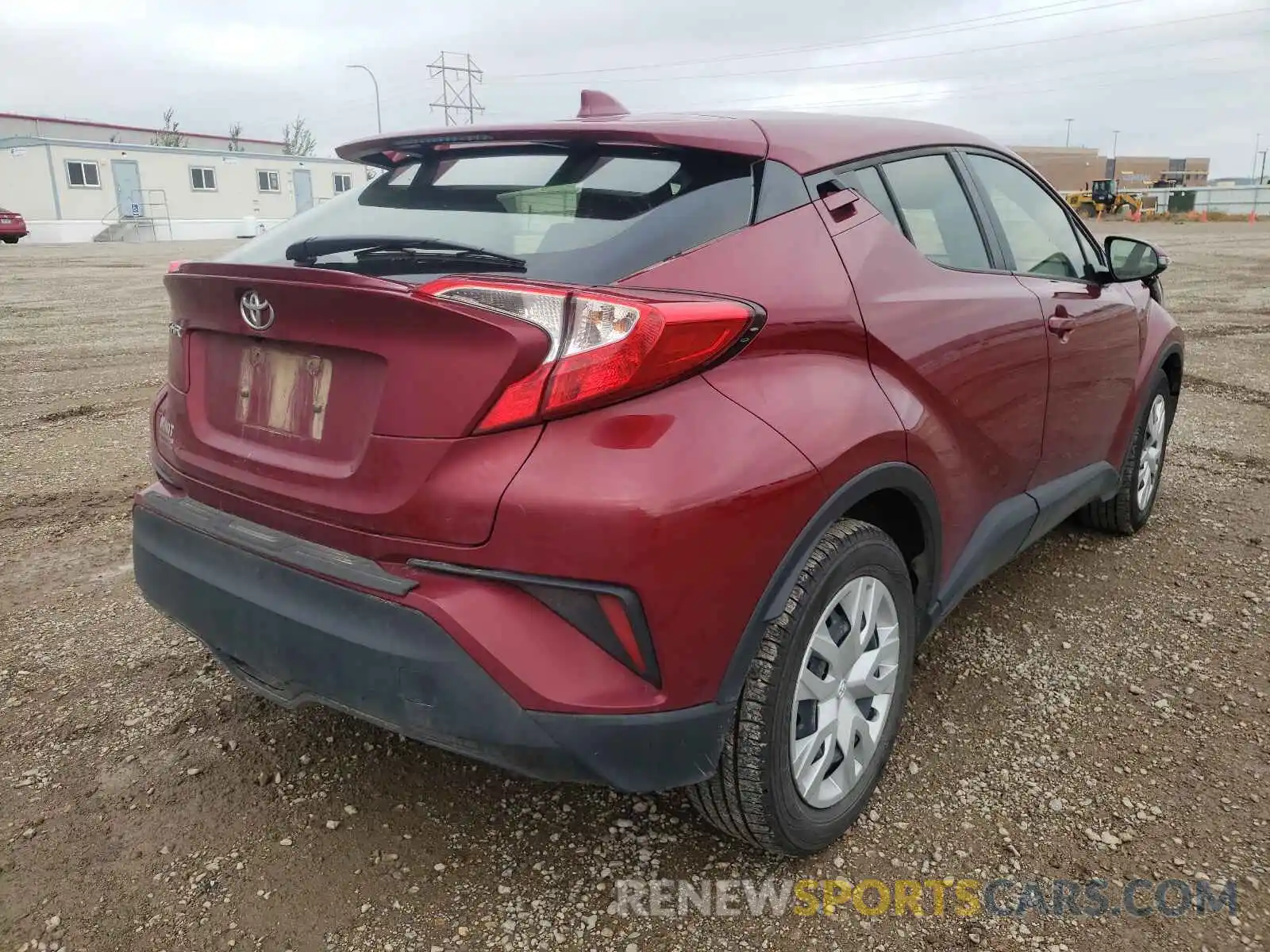 4 Photograph of a damaged car JTNKHMBX0K1028067 TOYOTA C-HR 2019