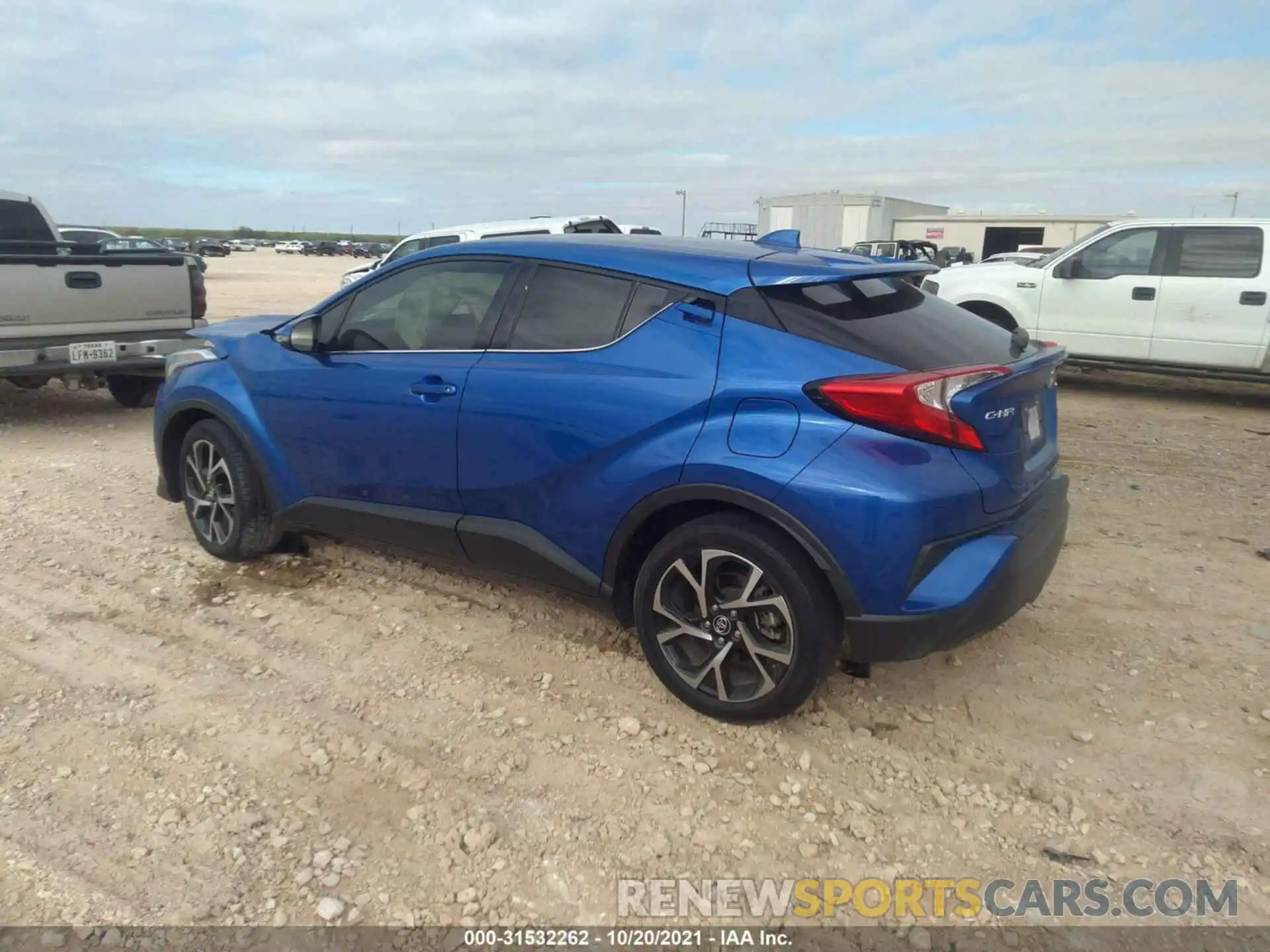 3 Photograph of a damaged car JTNKHMBX0K1028358 TOYOTA C-HR 2019