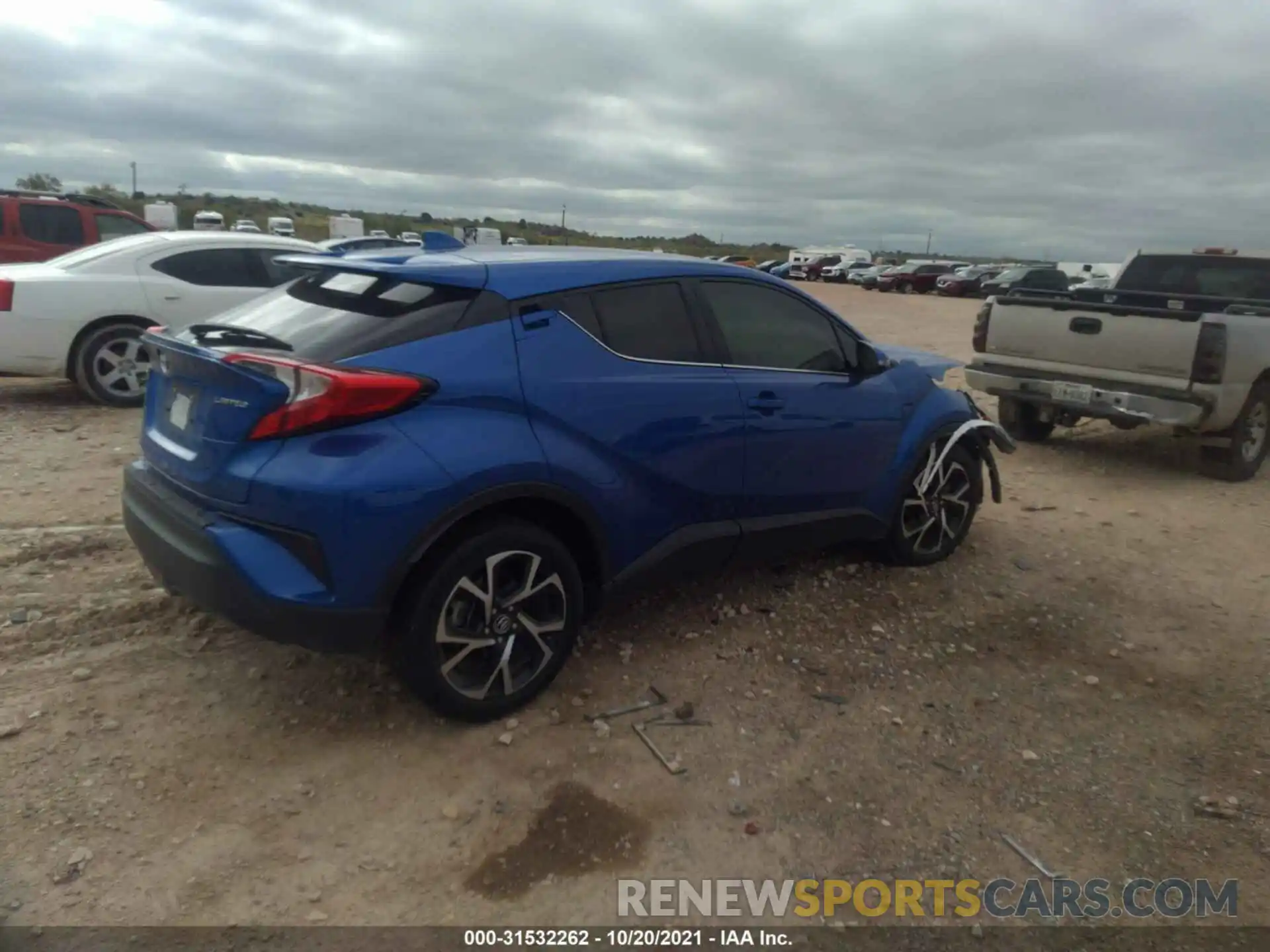 4 Photograph of a damaged car JTNKHMBX0K1028358 TOYOTA C-HR 2019