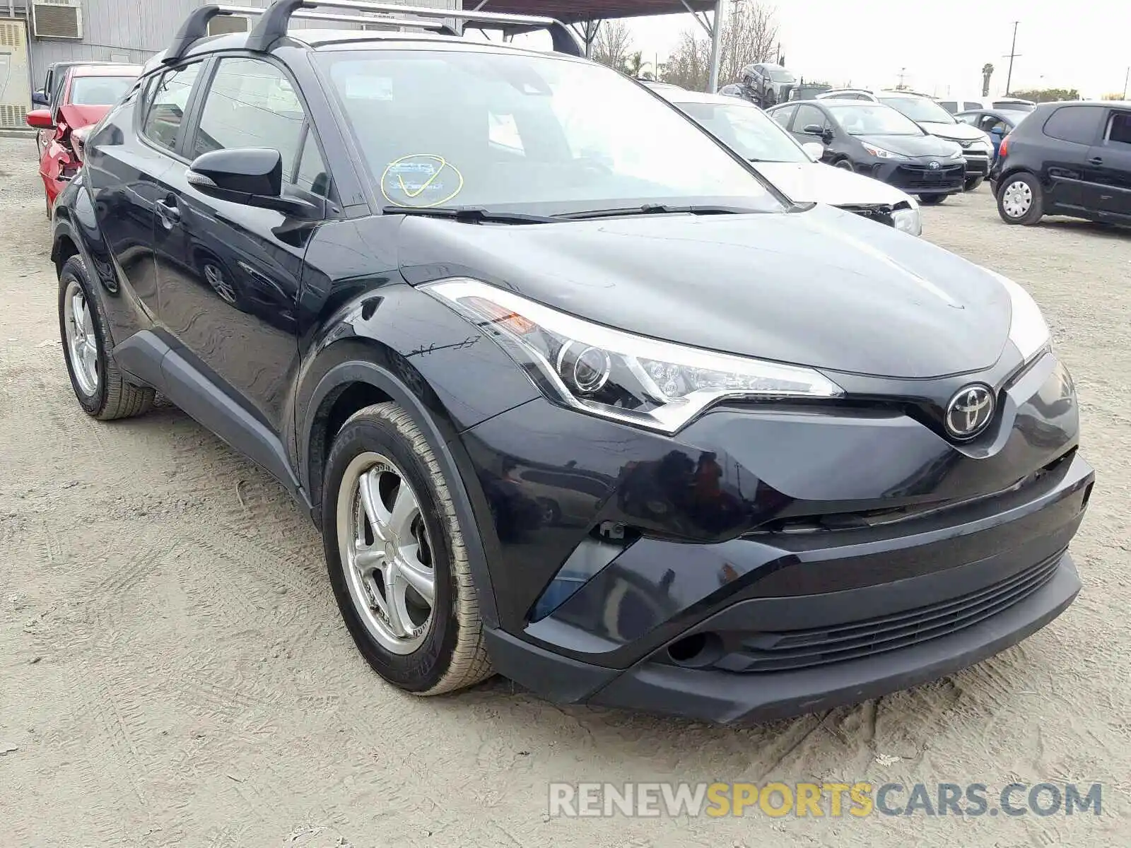 1 Photograph of a damaged car JTNKHMBX0K1029526 TOYOTA C-HR 2019