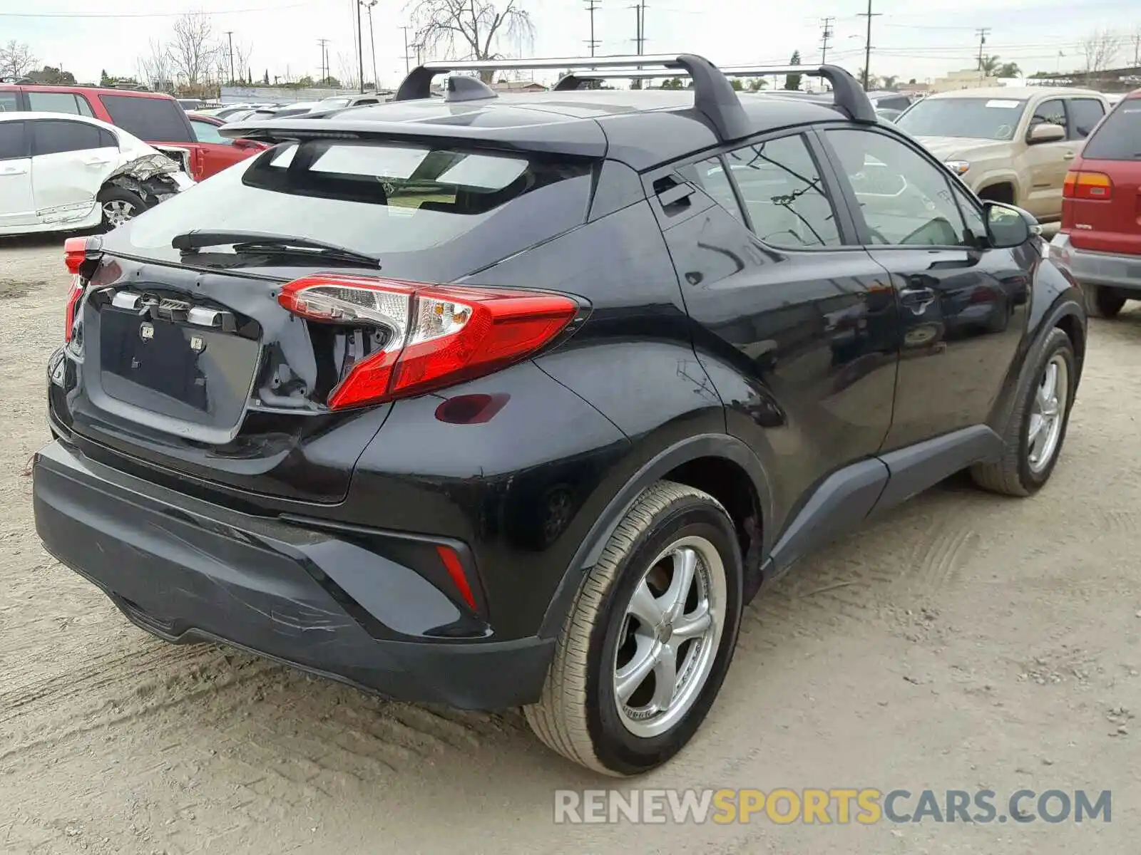 4 Photograph of a damaged car JTNKHMBX0K1029526 TOYOTA C-HR 2019