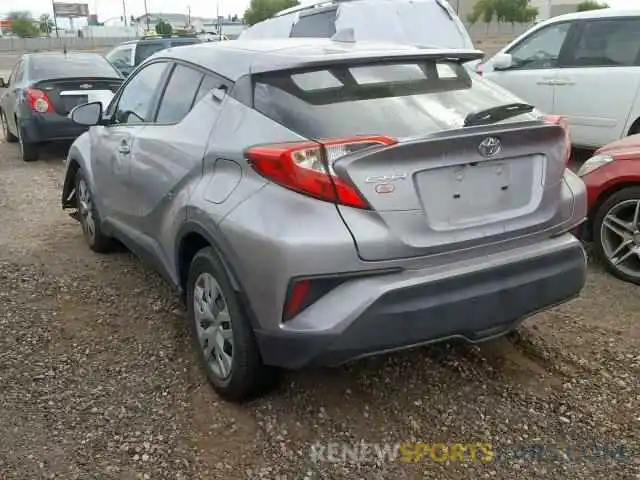 3 Photograph of a damaged car JTNKHMBX0K1029820 TOYOTA C-HR 2019