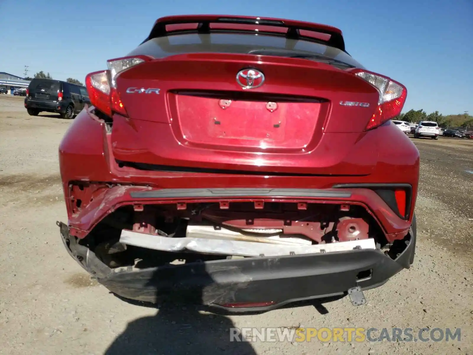 9 Photograph of a damaged car JTNKHMBX0K1030028 TOYOTA C-HR 2019