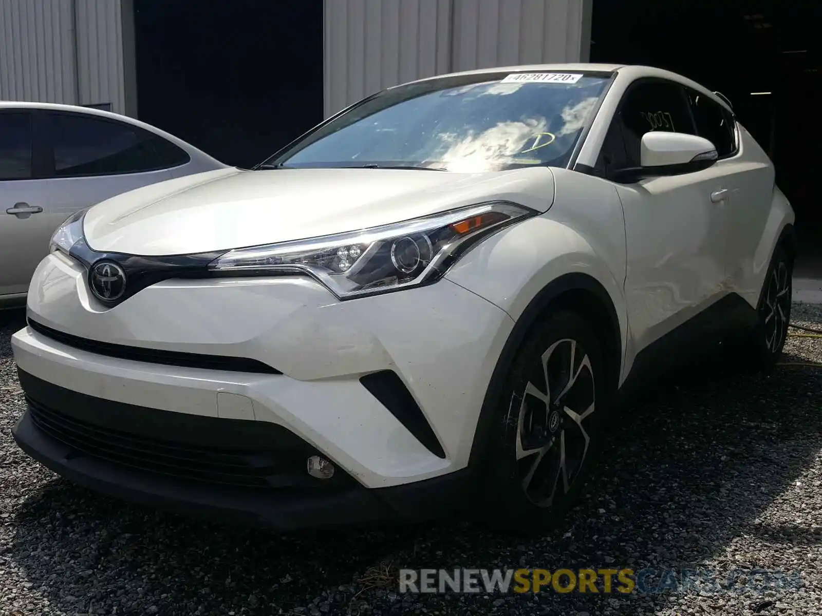 2 Photograph of a damaged car JTNKHMBX0K1033415 TOYOTA C-HR 2019