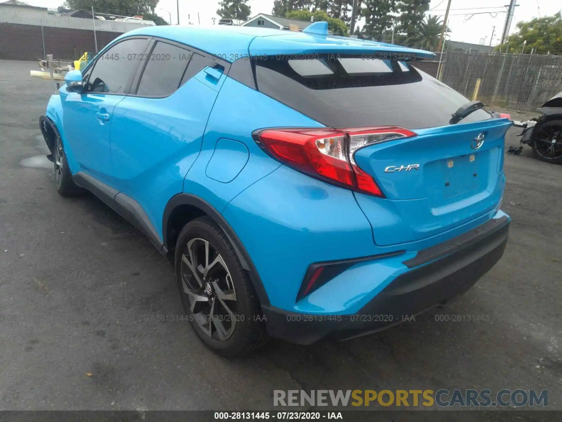 3 Photograph of a damaged car JTNKHMBX0K1034788 TOYOTA C-HR 2019