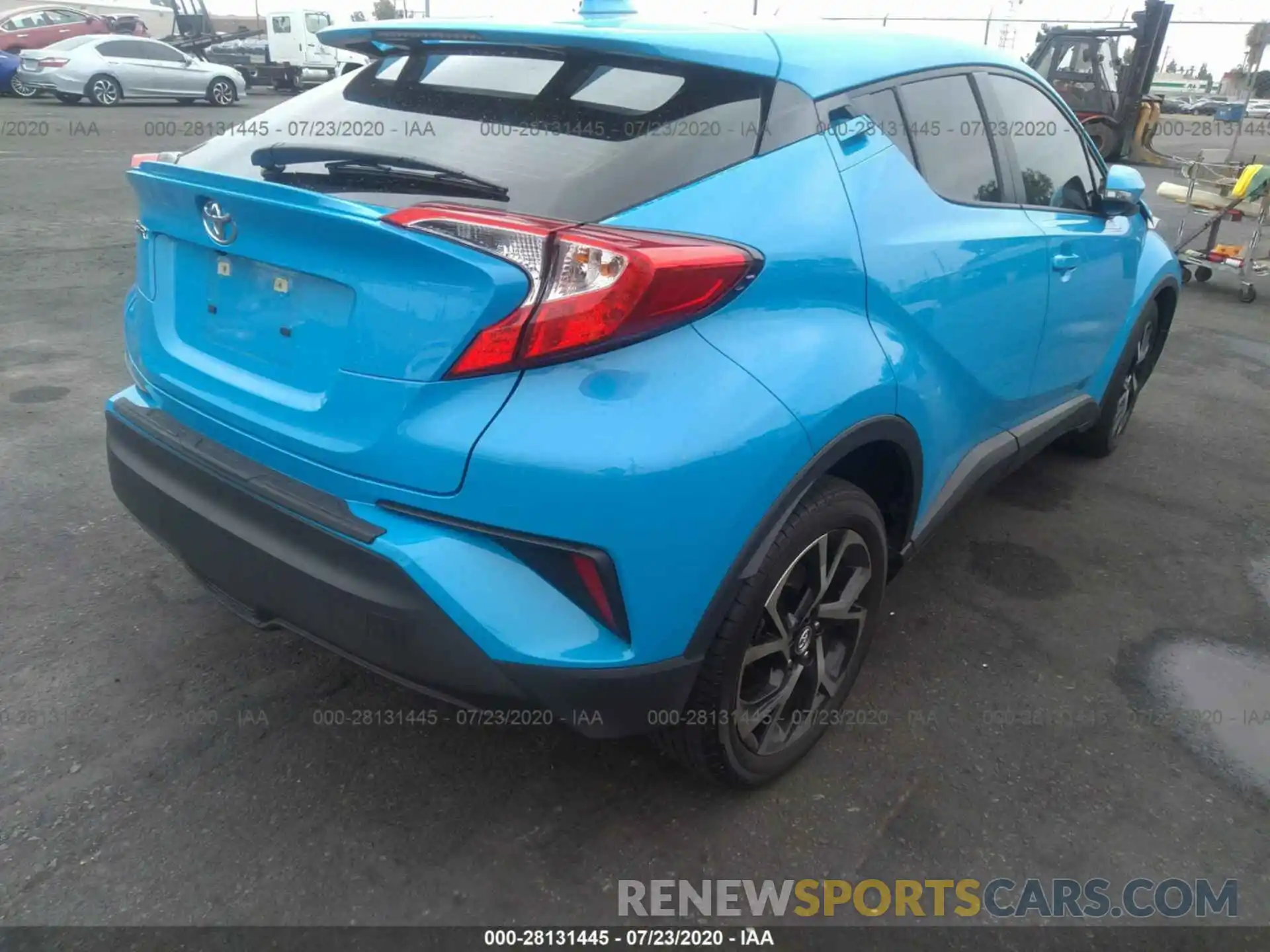 4 Photograph of a damaged car JTNKHMBX0K1034788 TOYOTA C-HR 2019