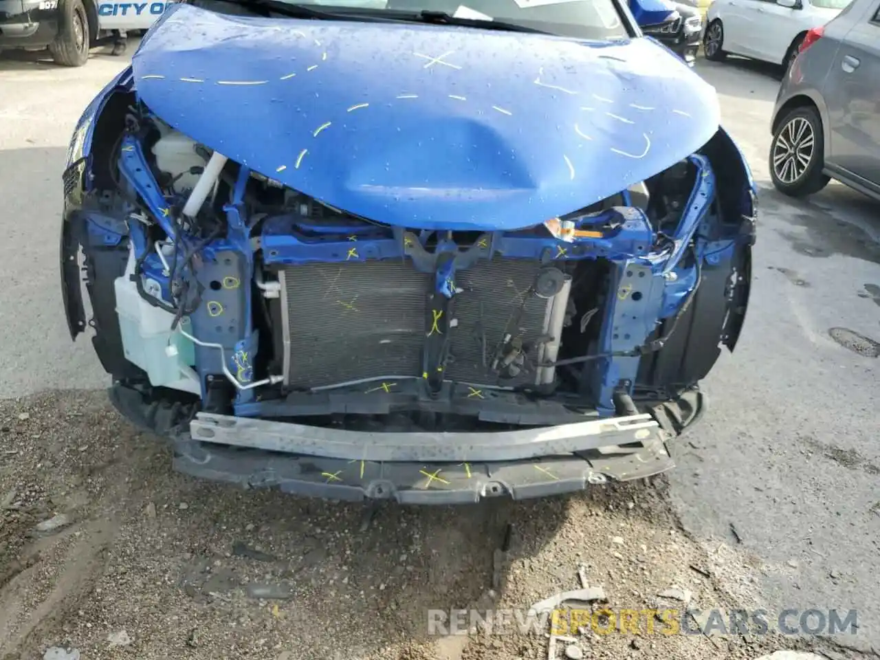 9 Photograph of a damaged car JTNKHMBX0K1035312 TOYOTA C-HR 2019