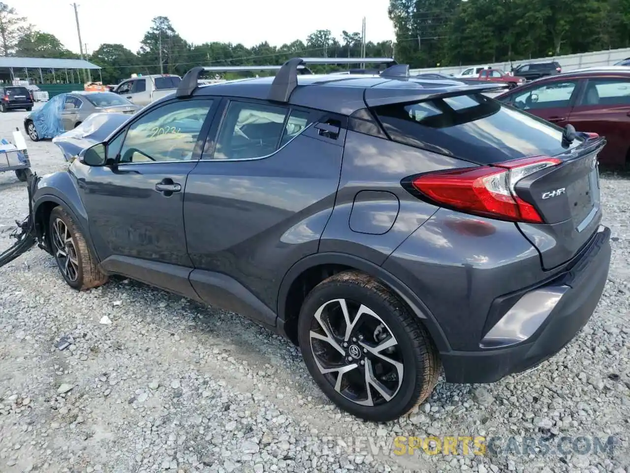 3 Photograph of a damaged car JTNKHMBX0K1035505 TOYOTA C-HR 2019