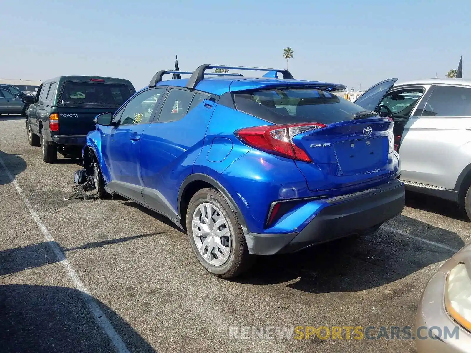 3 Фотография поврежденного автомобиля JTNKHMBX0K1036539 TOYOTA C-HR 2019