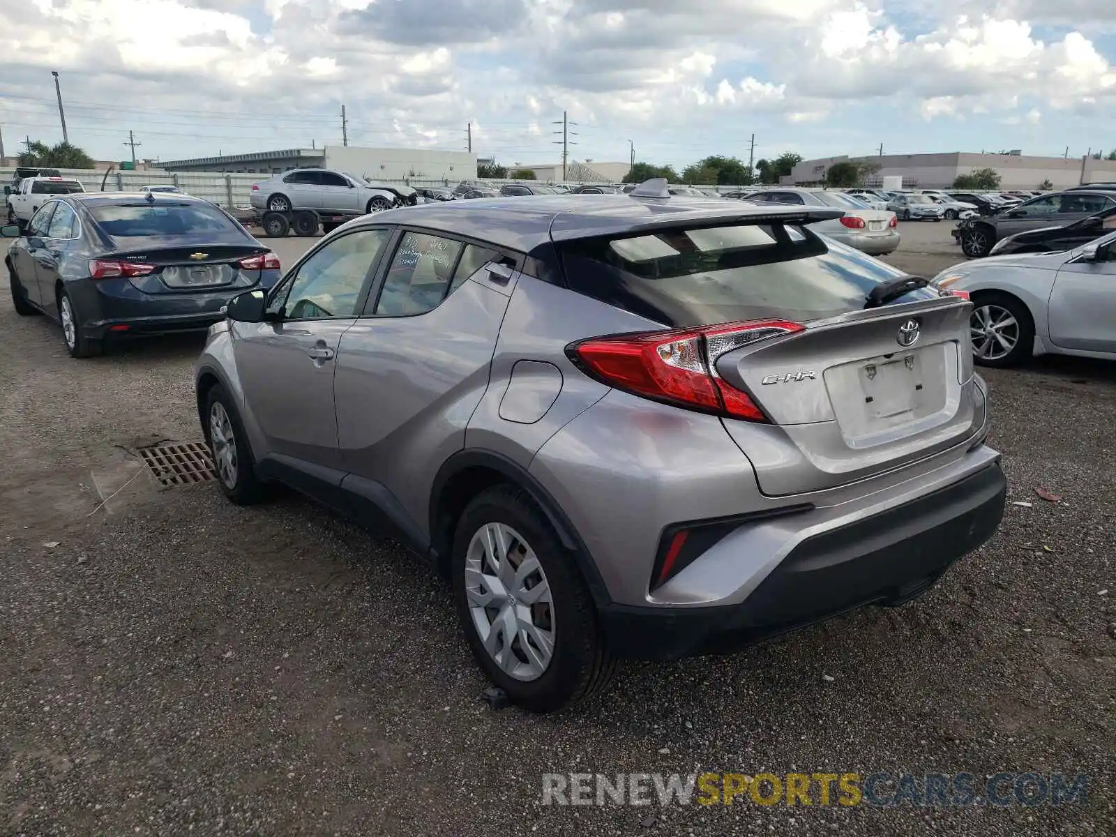 3 Photograph of a damaged car JTNKHMBX0K1036637 TOYOTA C-HR 2019