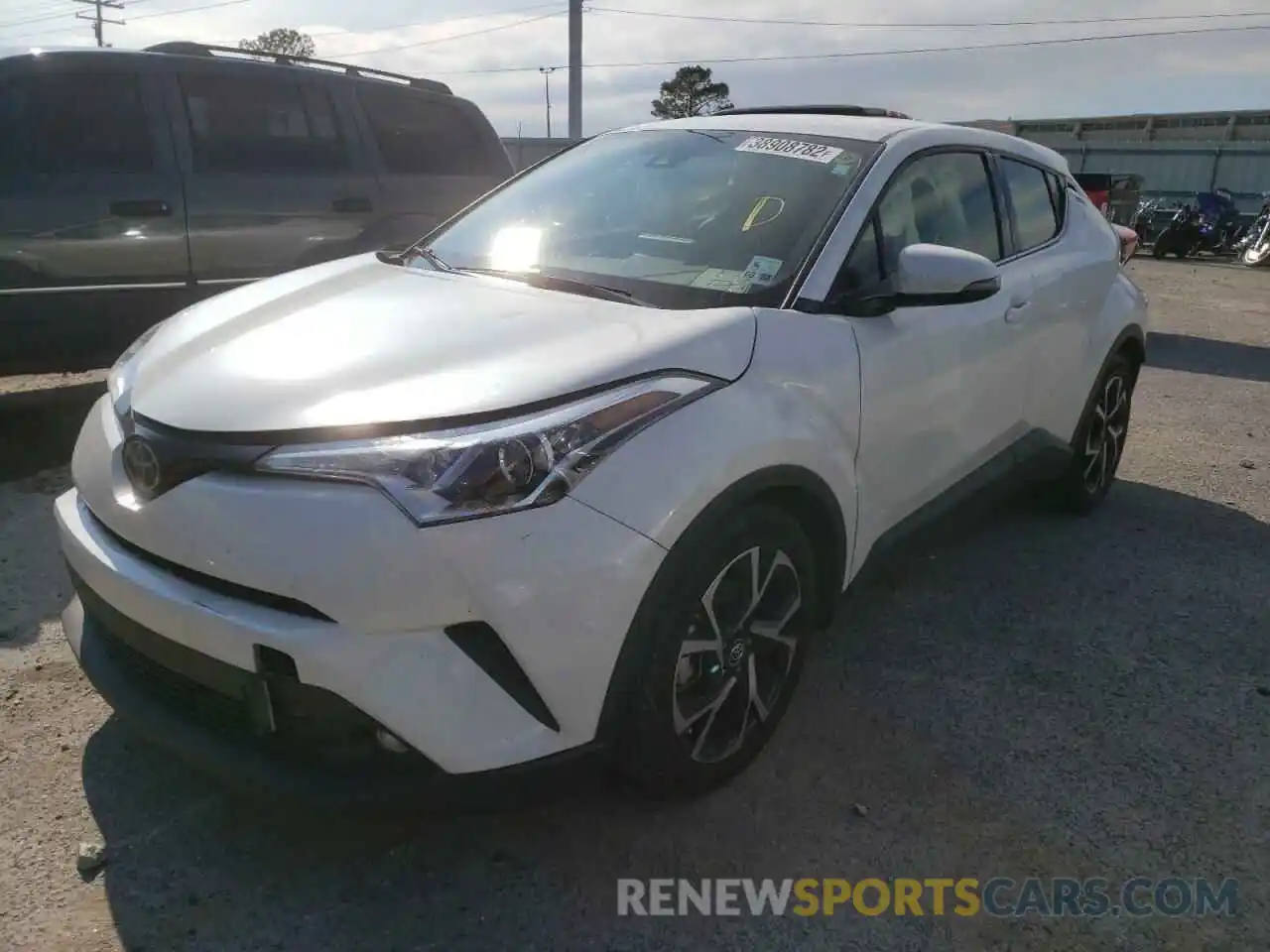 2 Photograph of a damaged car JTNKHMBX0K1037013 TOYOTA C-HR 2019