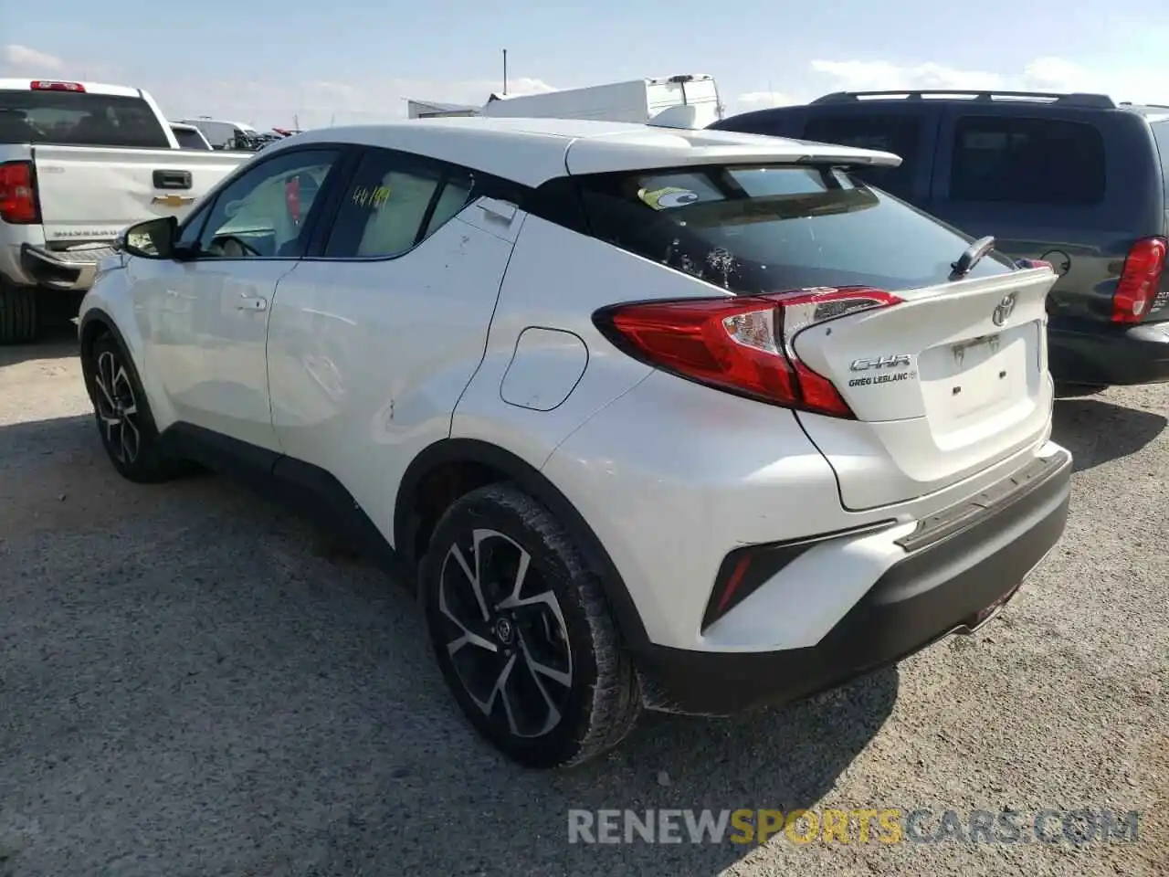 3 Photograph of a damaged car JTNKHMBX0K1037013 TOYOTA C-HR 2019