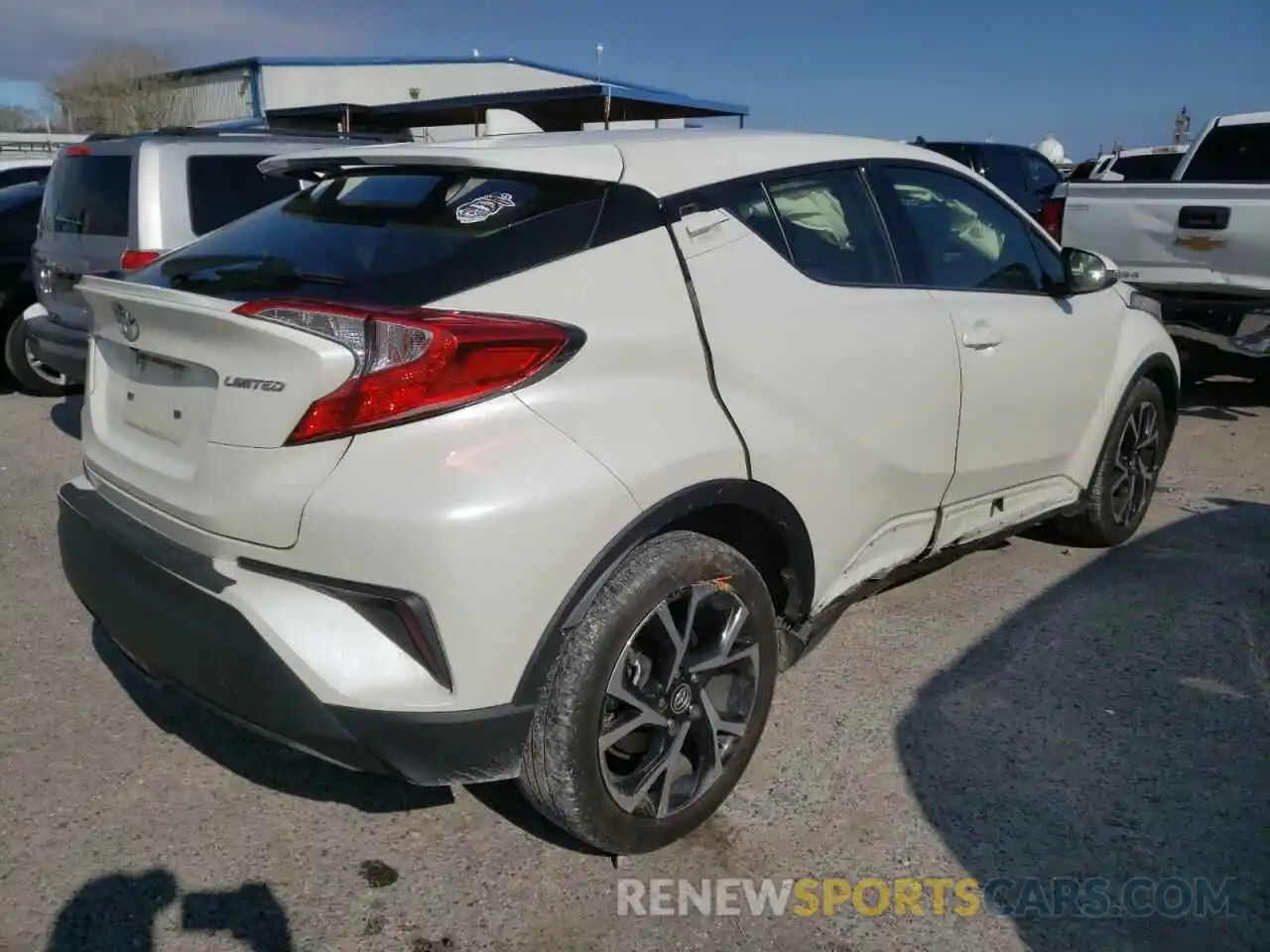 4 Photograph of a damaged car JTNKHMBX0K1037013 TOYOTA C-HR 2019