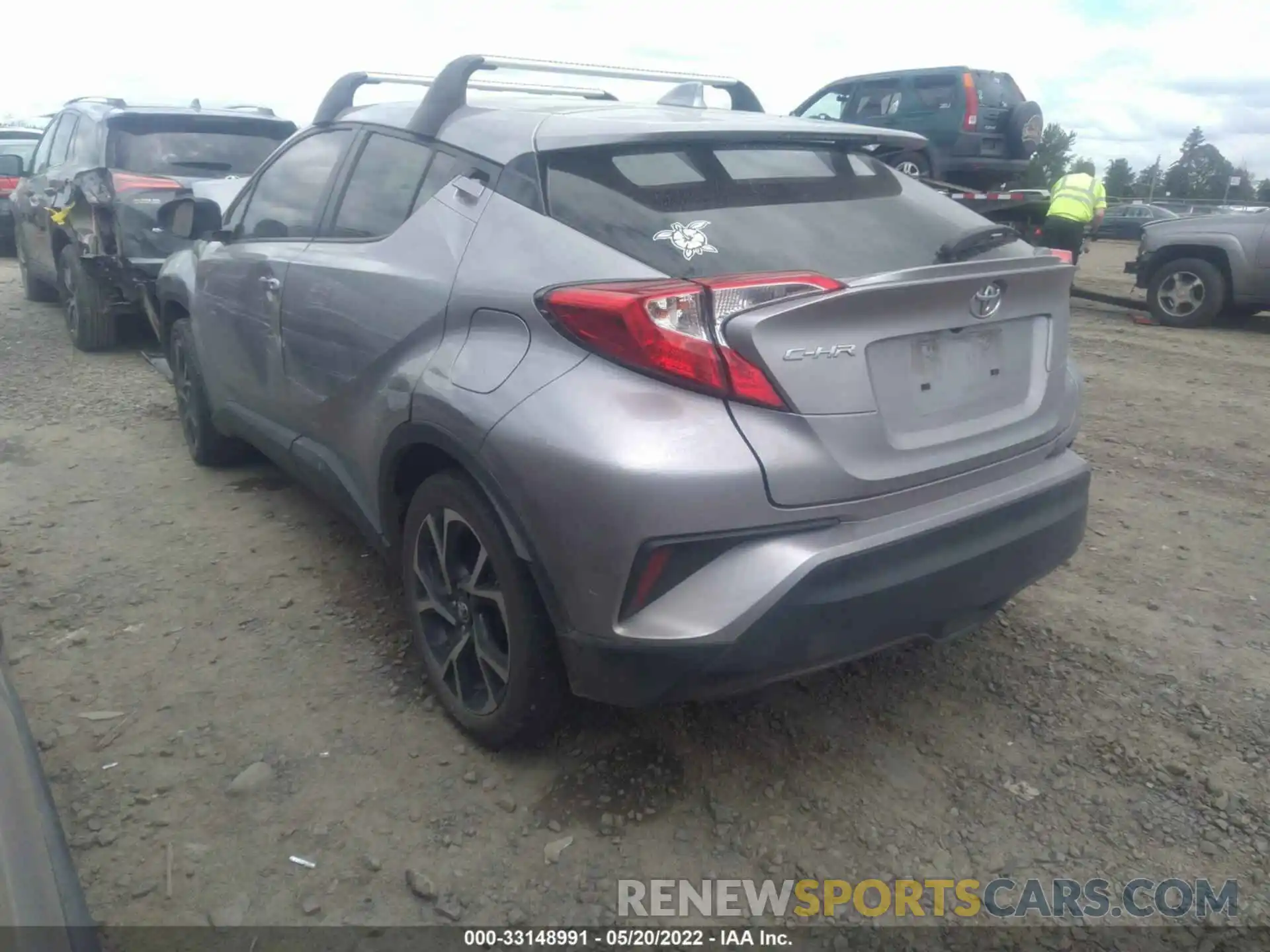 3 Photograph of a damaged car JTNKHMBX0K1037920 TOYOTA C-HR 2019