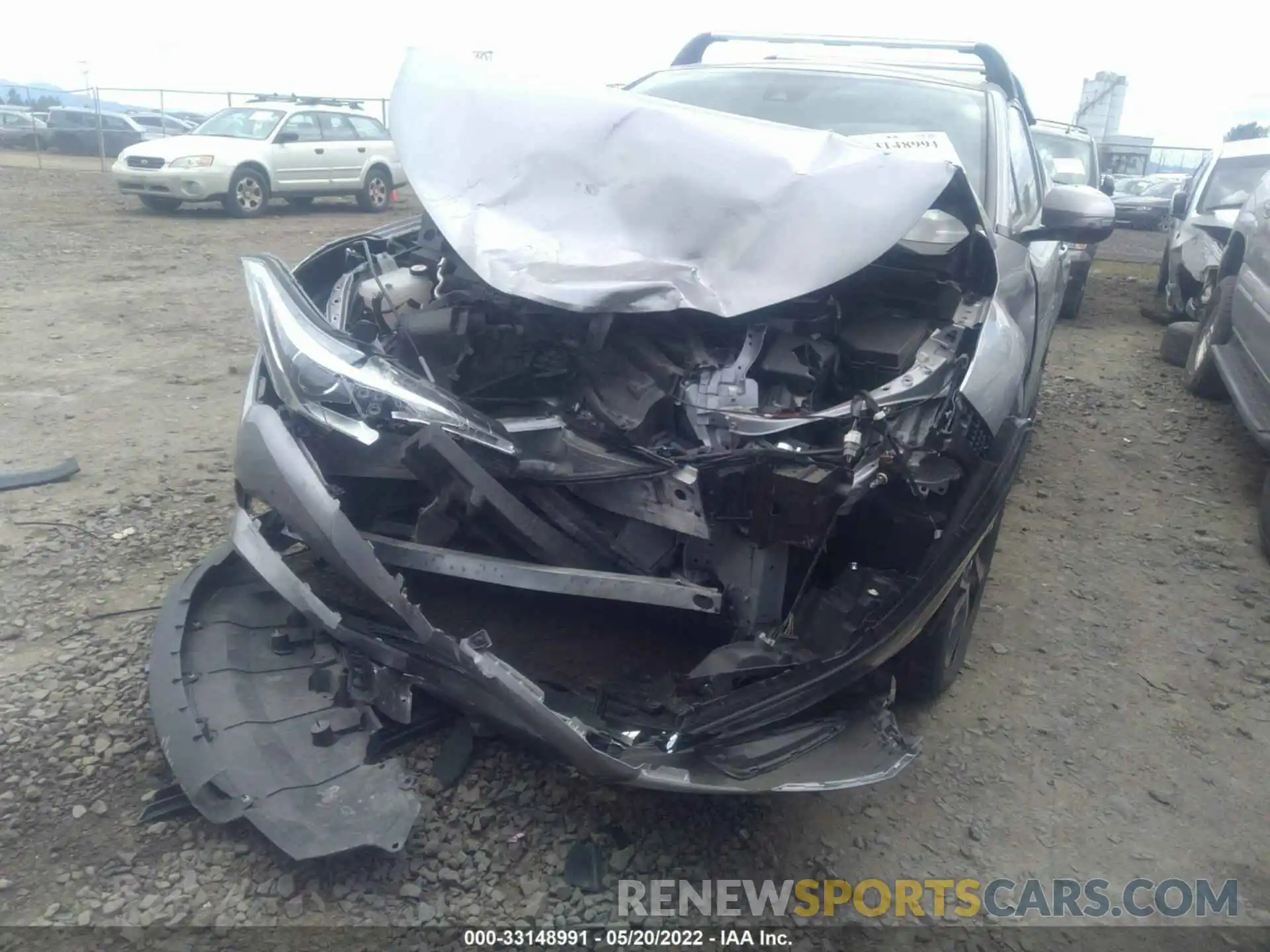 6 Photograph of a damaged car JTNKHMBX0K1037920 TOYOTA C-HR 2019