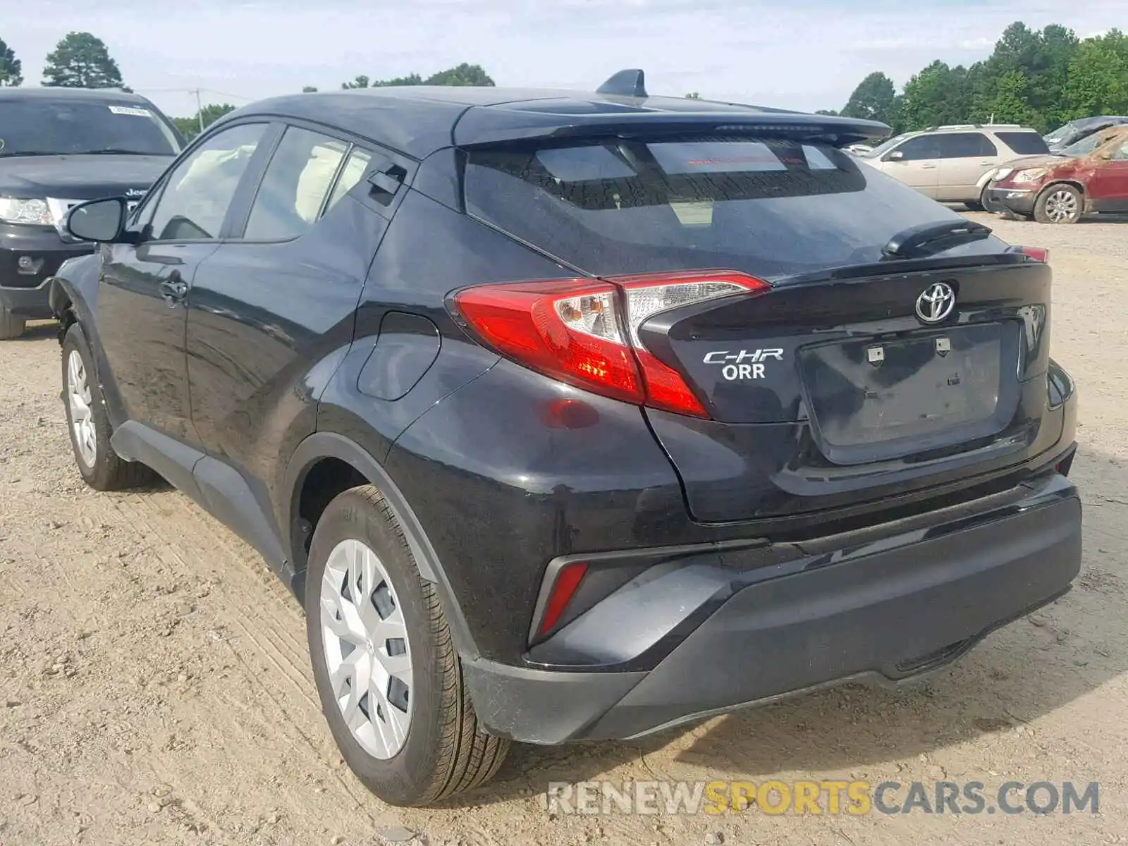 3 Photograph of a damaged car JTNKHMBX0K1038453 TOYOTA C-HR 2019