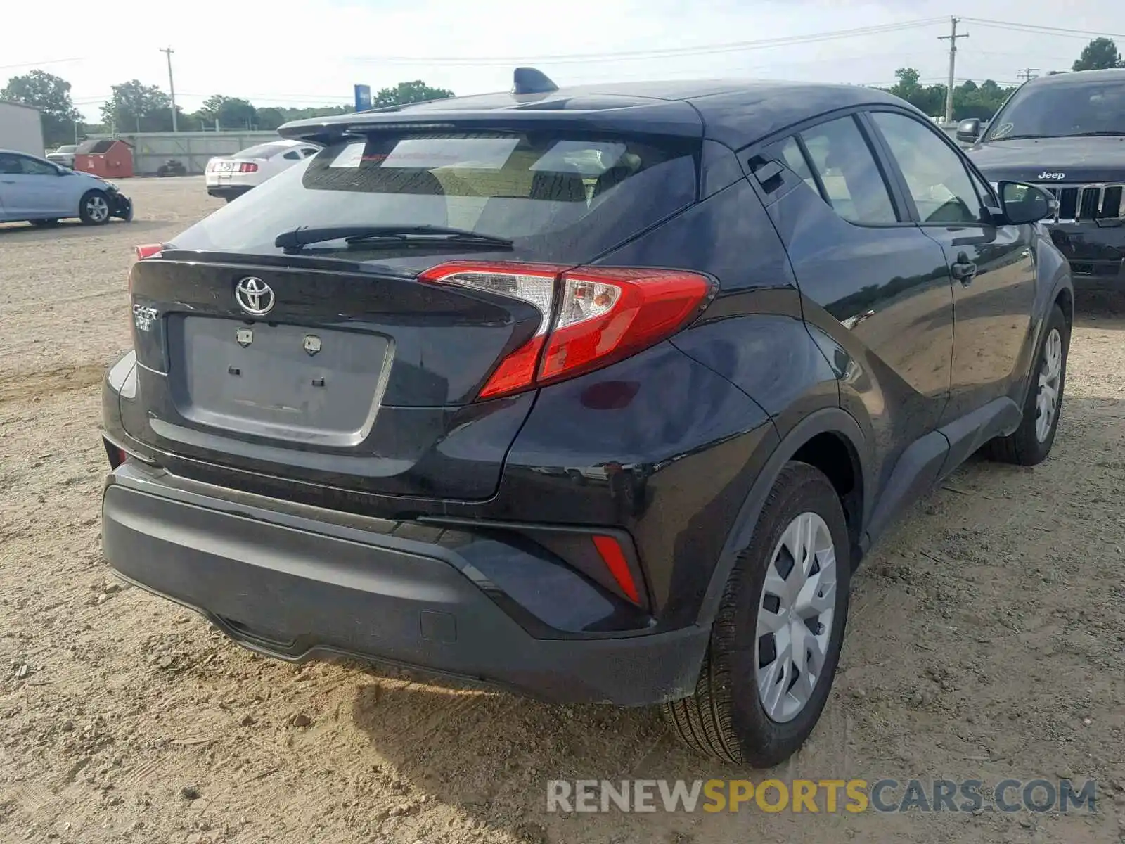 4 Photograph of a damaged car JTNKHMBX0K1038453 TOYOTA C-HR 2019