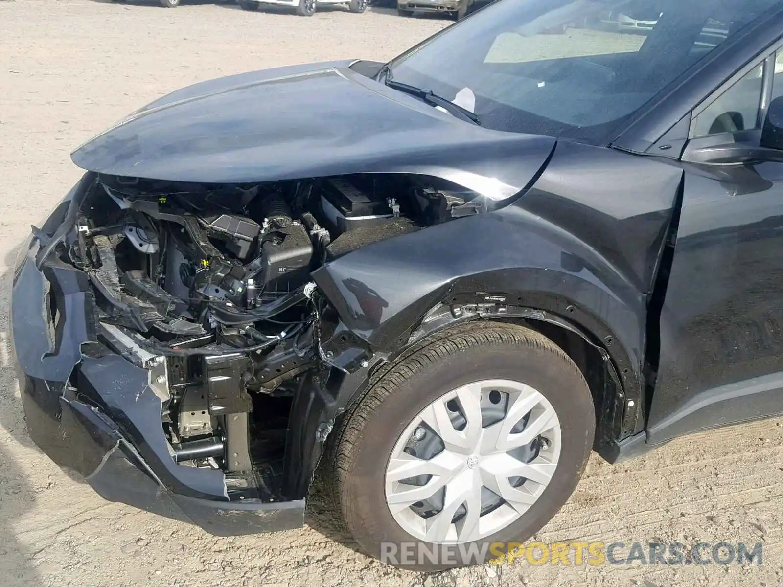 9 Photograph of a damaged car JTNKHMBX0K1038453 TOYOTA C-HR 2019