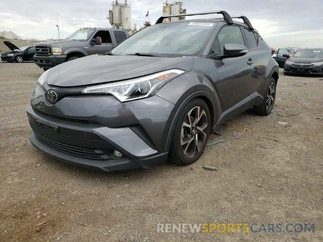 2 Фотография поврежденного автомобиля JTNKHMBX0K1038758 TOYOTA C-HR 2019