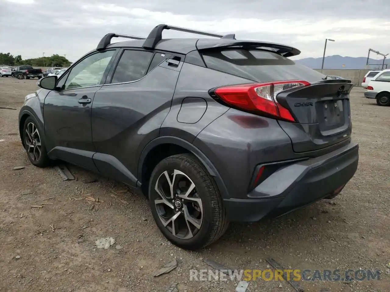 3 Photograph of a damaged car JTNKHMBX0K1038758 TOYOTA C-HR 2019