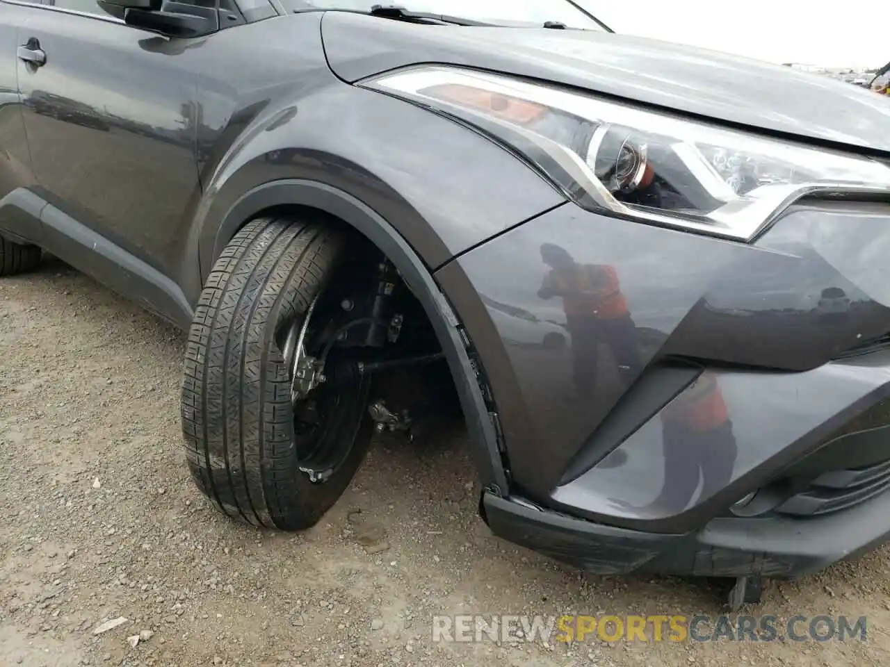 9 Photograph of a damaged car JTNKHMBX0K1038758 TOYOTA C-HR 2019