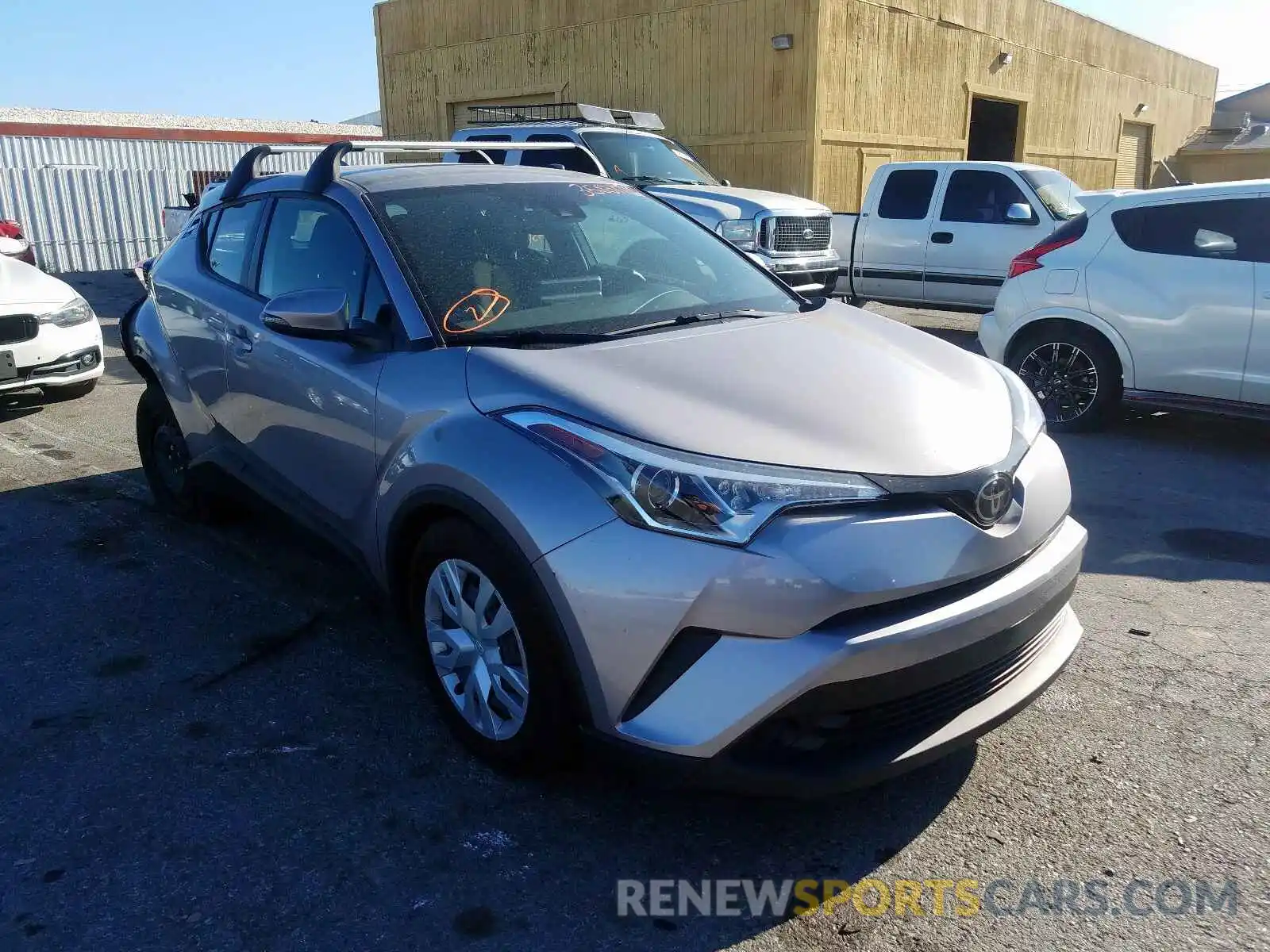 1 Photograph of a damaged car JTNKHMBX0K1039327 TOYOTA C-HR 2019