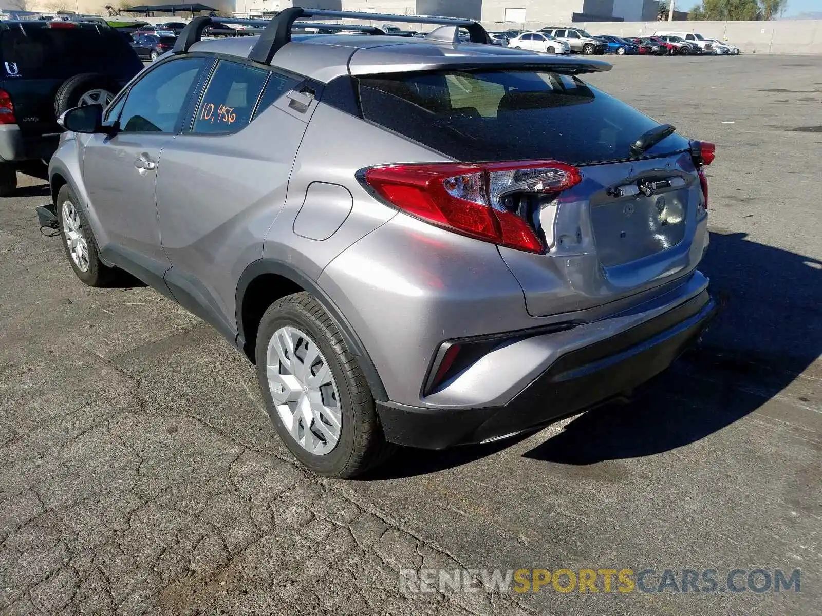 3 Photograph of a damaged car JTNKHMBX0K1039327 TOYOTA C-HR 2019