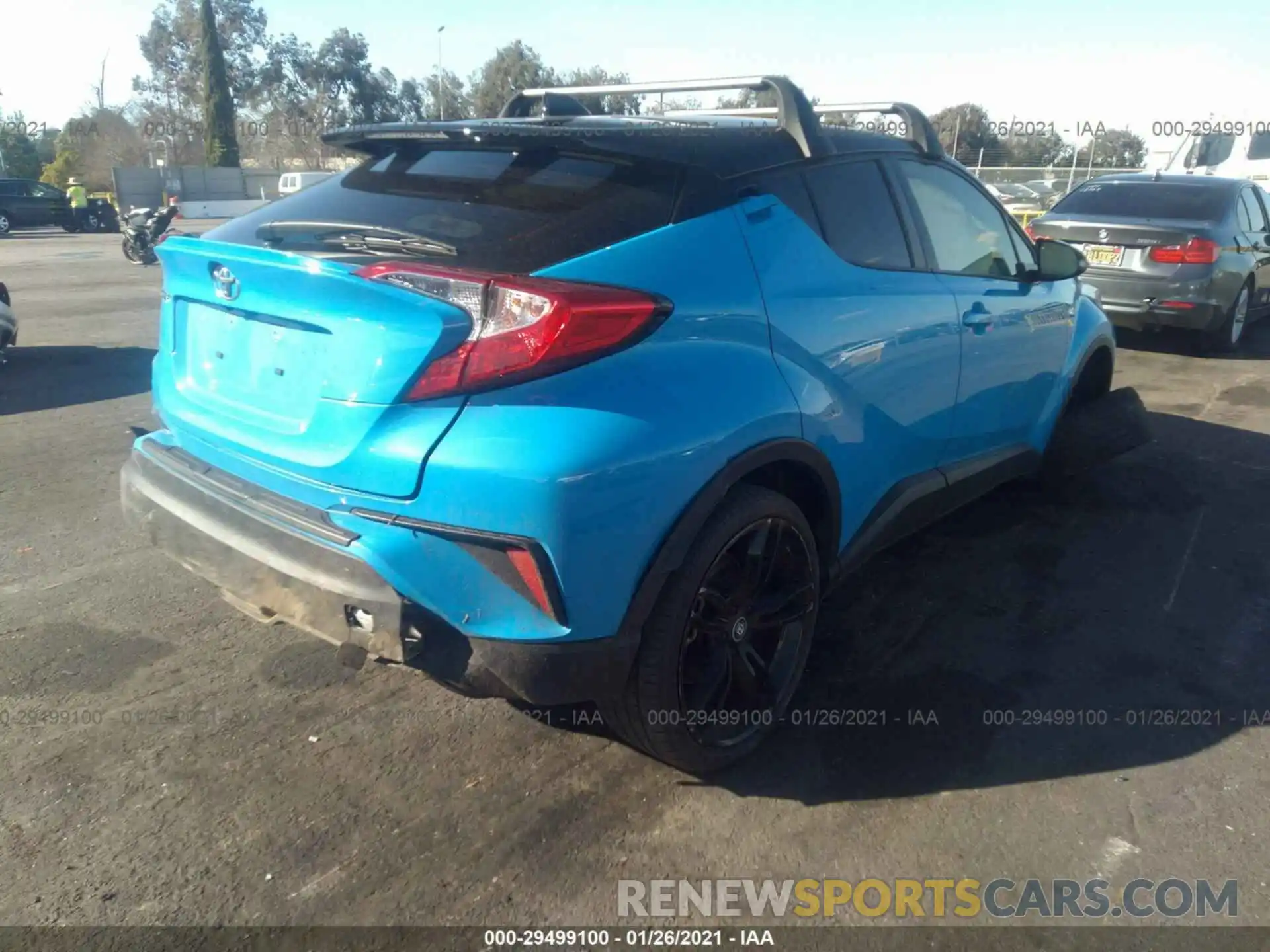 4 Photograph of a damaged car JTNKHMBX0K1039537 TOYOTA C-HR 2019