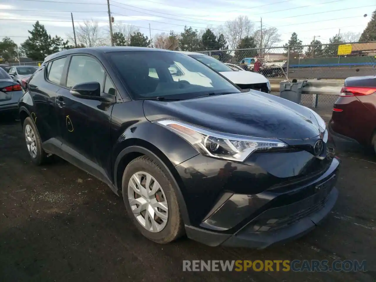 1 Photograph of a damaged car JTNKHMBX0K1041207 TOYOTA C-HR 2019